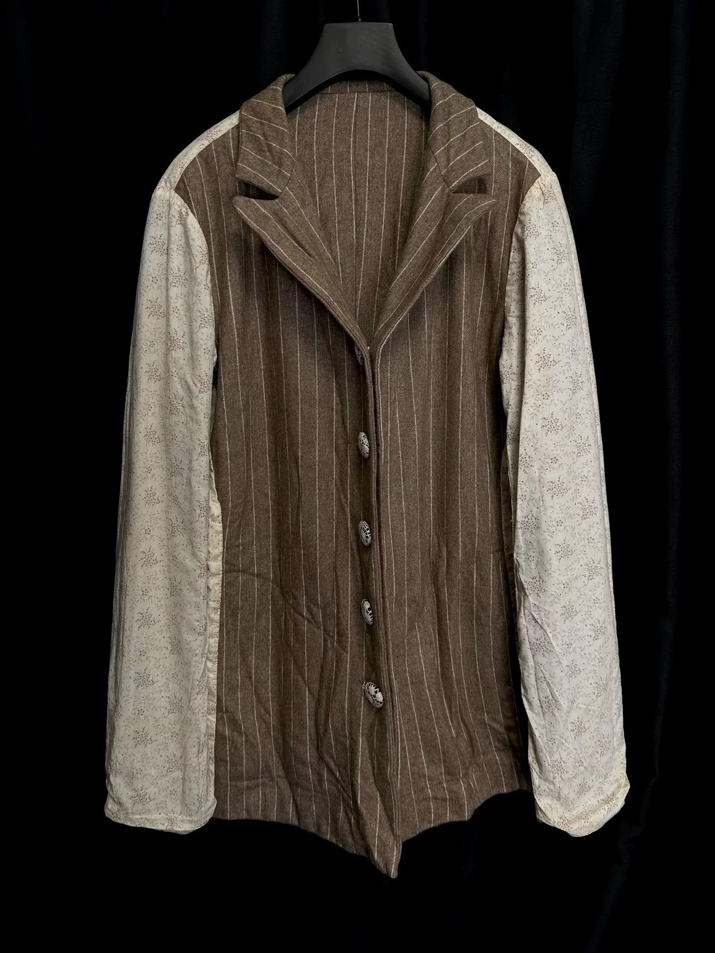Geoffrey B. Small antique wool print coat by Geoffrey B SMALL Size US S / EU 44-46 / 1 - 2 Thumbnail