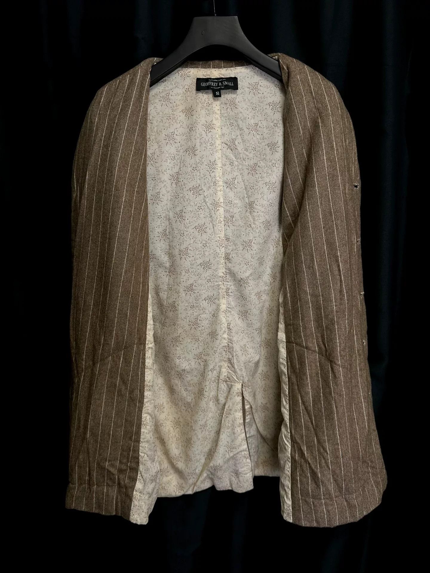 Geoffrey B. Small antique wool print coat by Geoffrey B SMALL Size US S / EU 44-46 / 1 - 3 Thumbnail
