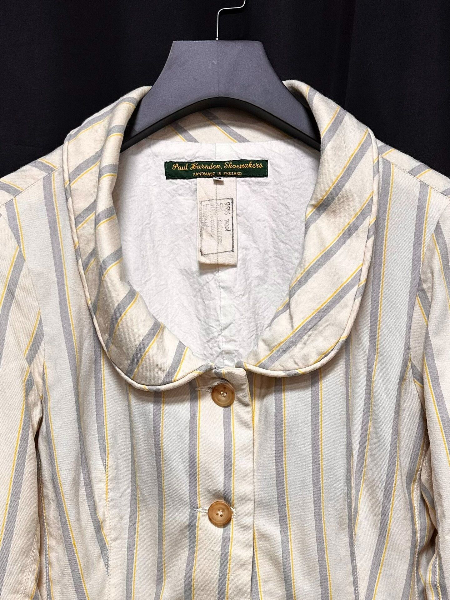 Paul Harnden Shoemakers paul harnden striped wool jacket Size XS / US 0-2 / IT 36-38 - 4 Thumbnail