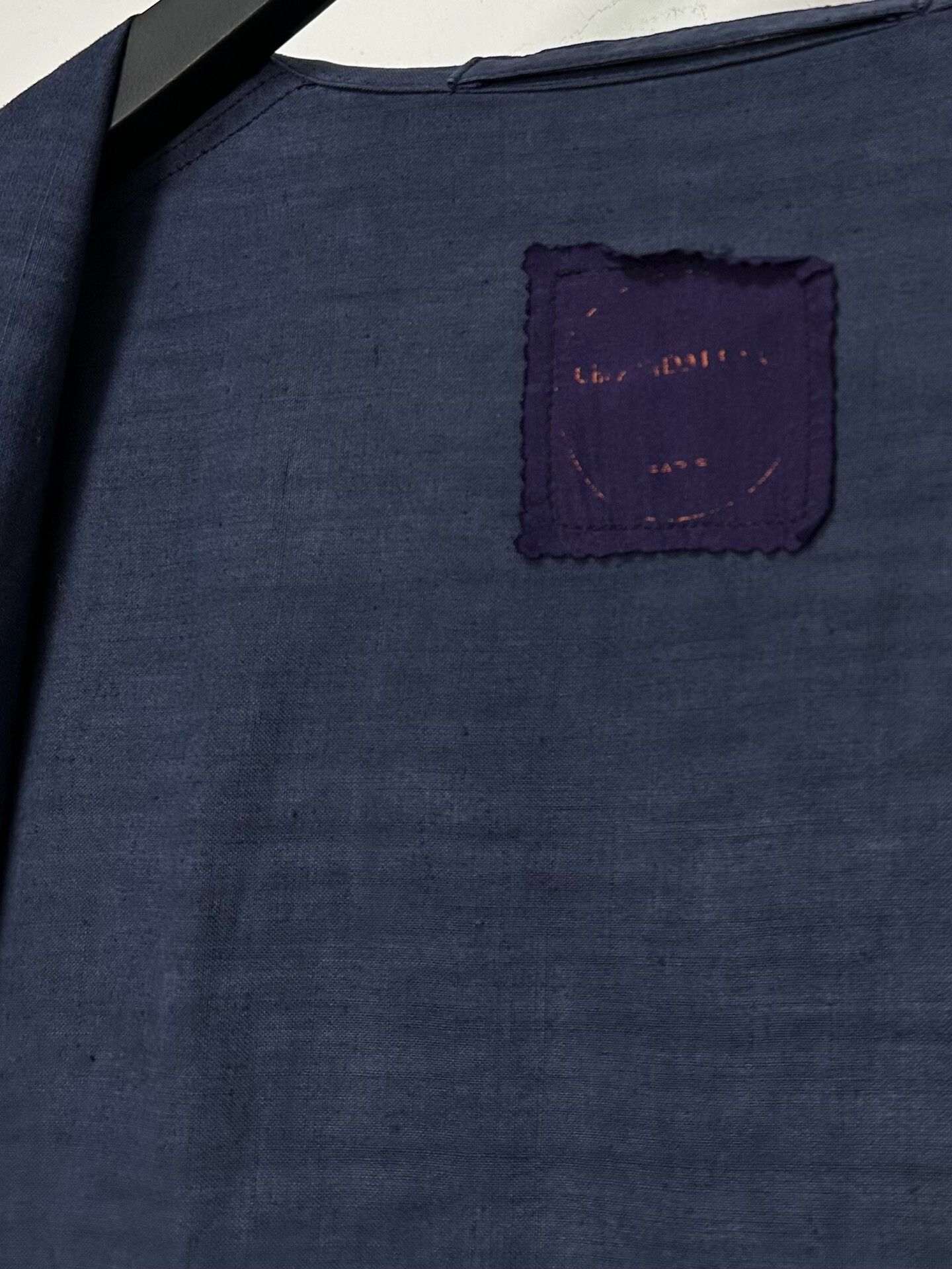 Casey Vidalenc blue dyed linen coat by VIDALENC Size US XXL / EU 58 / 5 - 6 Thumbnail