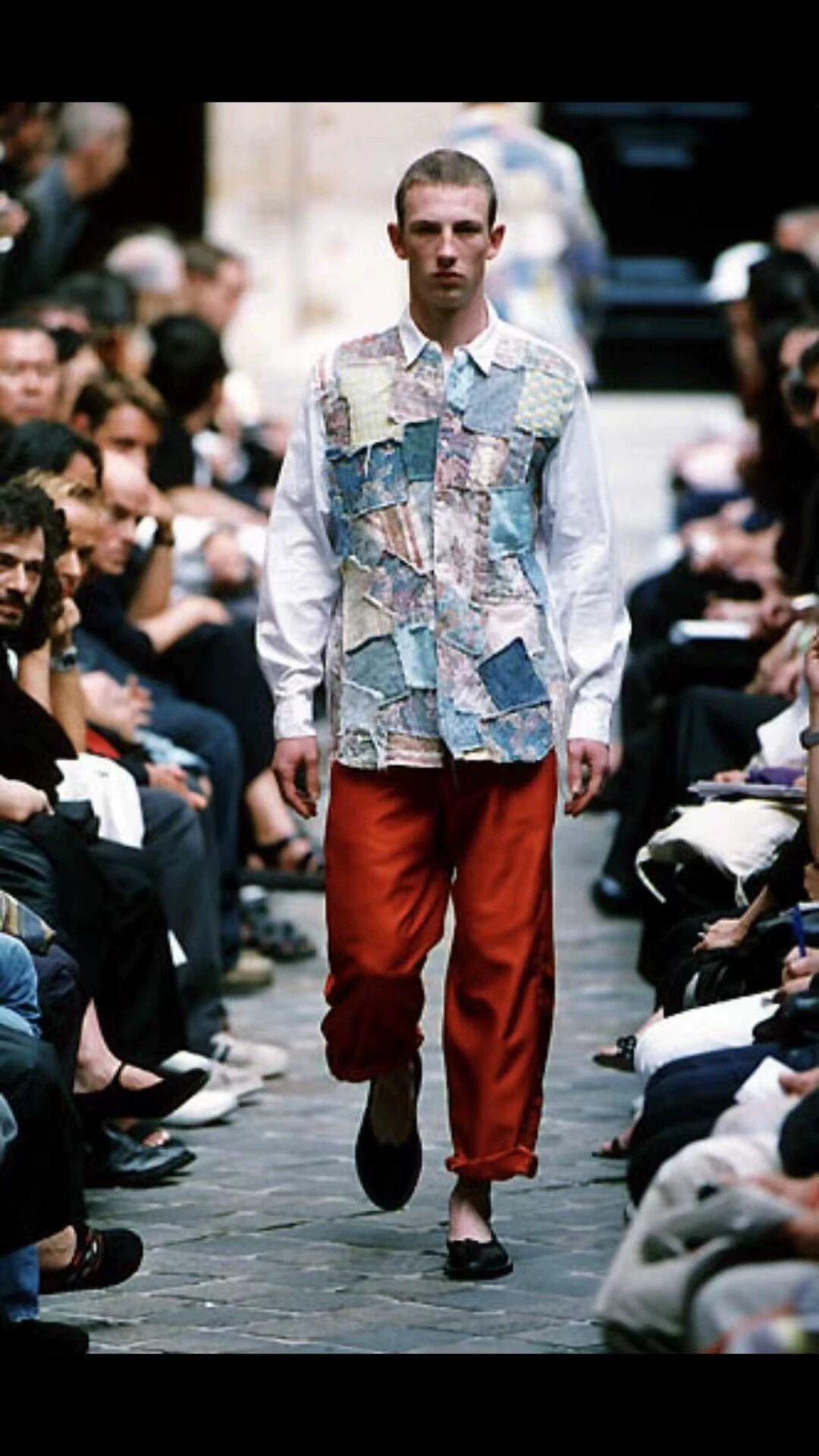 Comme des Garcons comme des garcons patchwork shirt Size US M / EU 48-50 / 2 - 9 Thumbnail