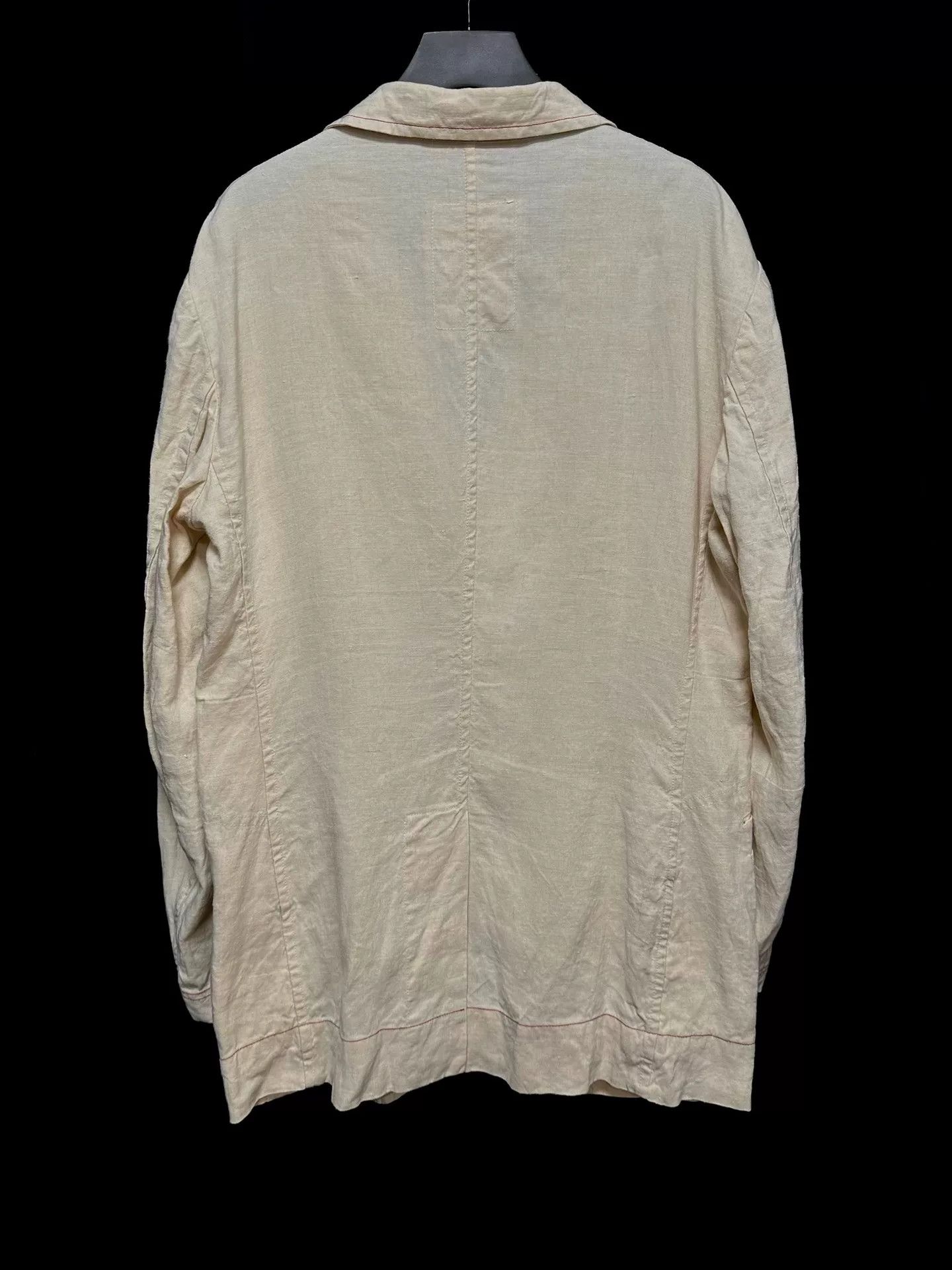 Casey Vidalenc linen jacket dyed with red tea Size US L / EU 52-54 / 3 - 5 Thumbnail