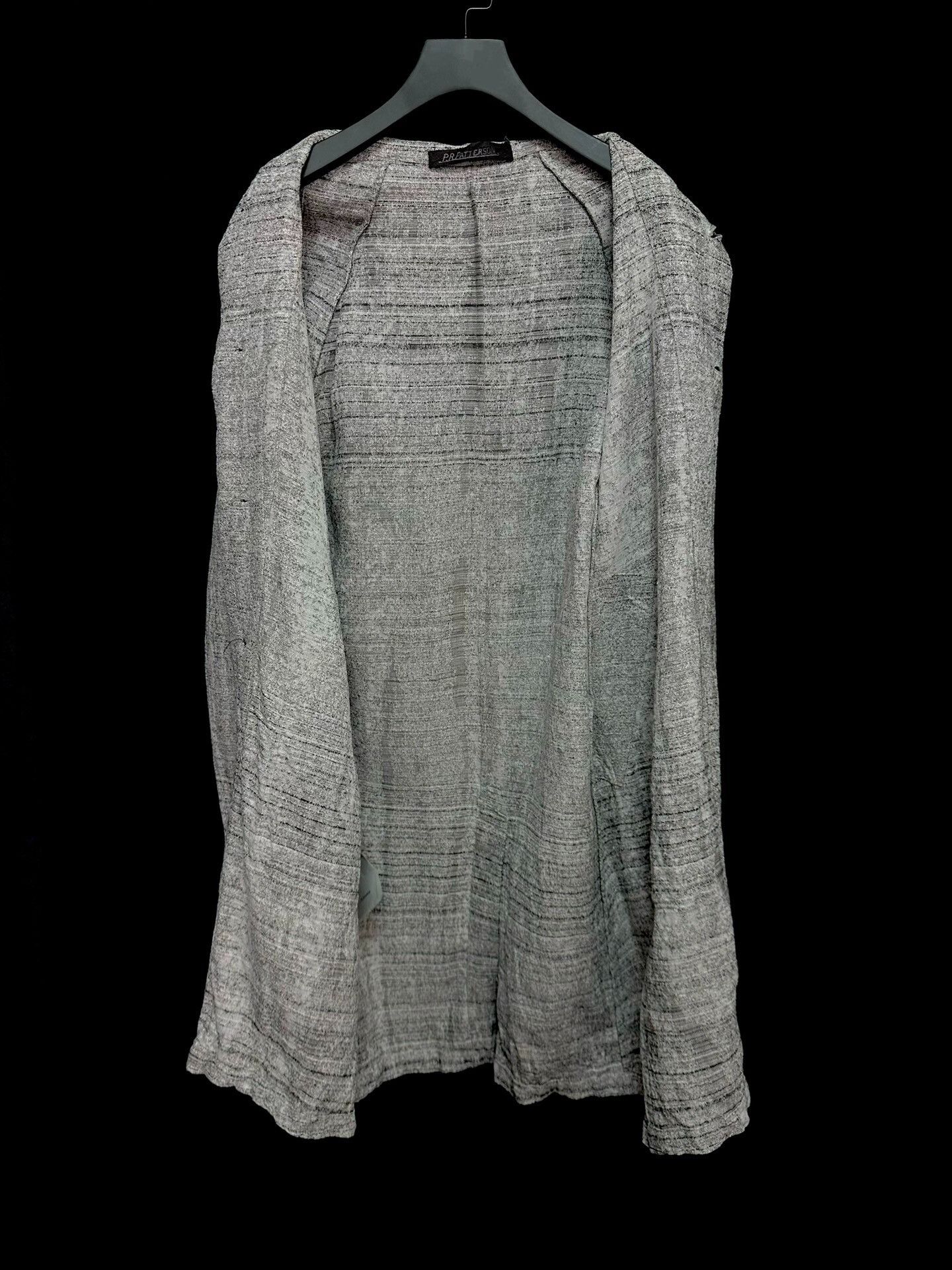 P.R. Patterson vintage linen blend long coat Size US XS / EU 42 / 0 - 4 Thumbnail