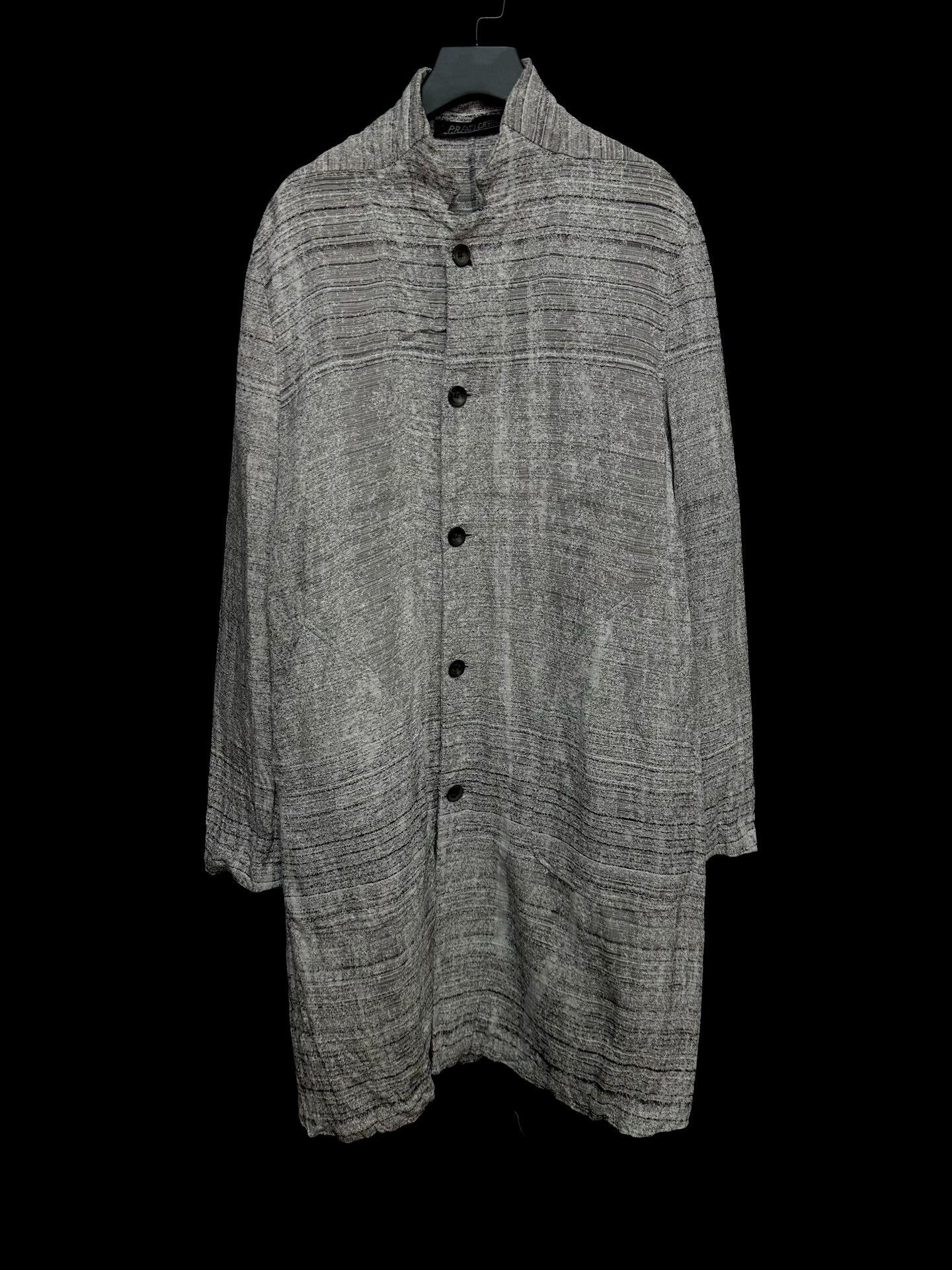 P.R. Patterson vintage linen blend long coat Size US XS / EU 42 / 0 - 3 Thumbnail