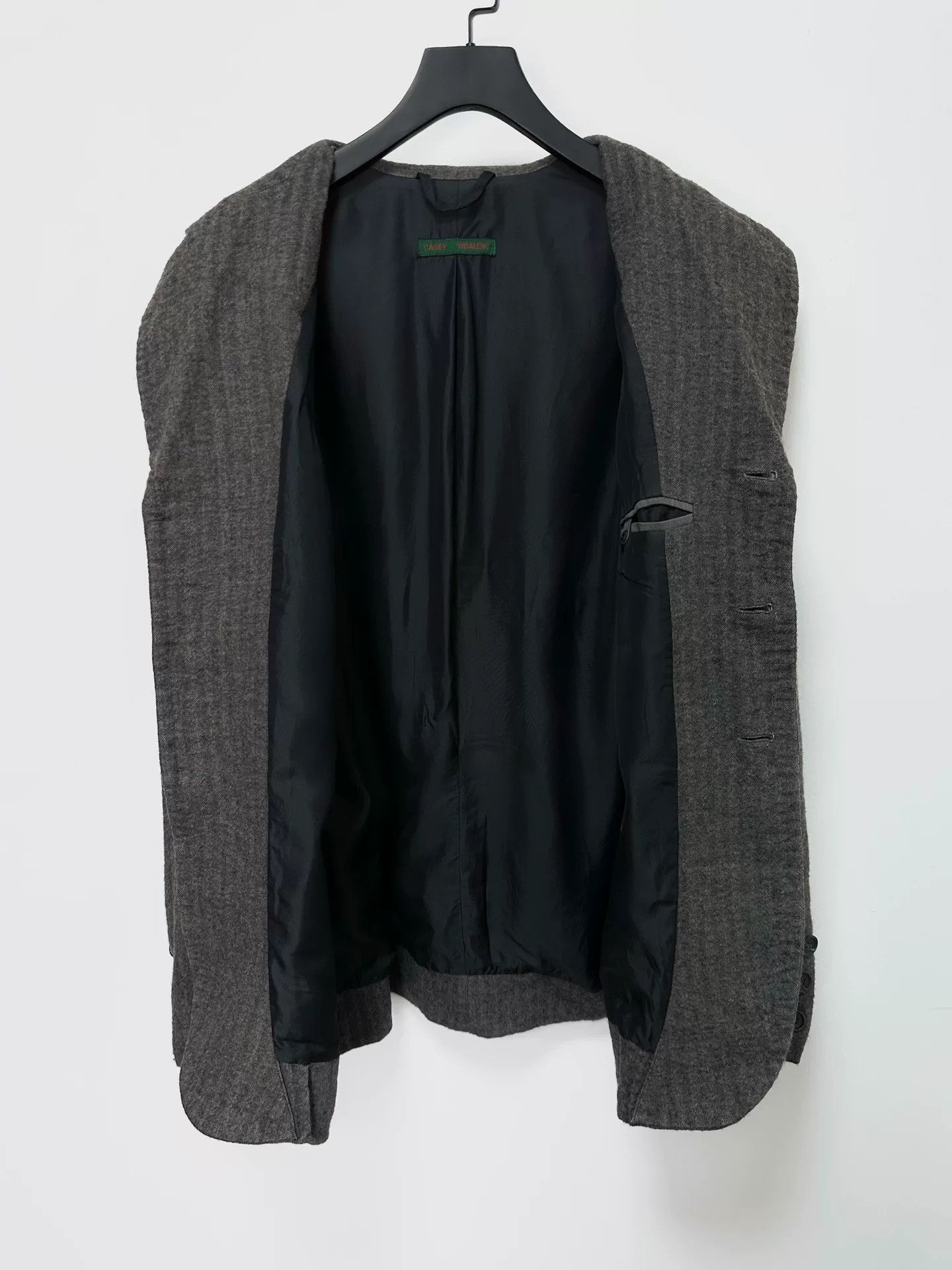 Casey Casey wool blend oversized gray jacket Size US S / EU 44-46 / 1 - 6 Thumbnail