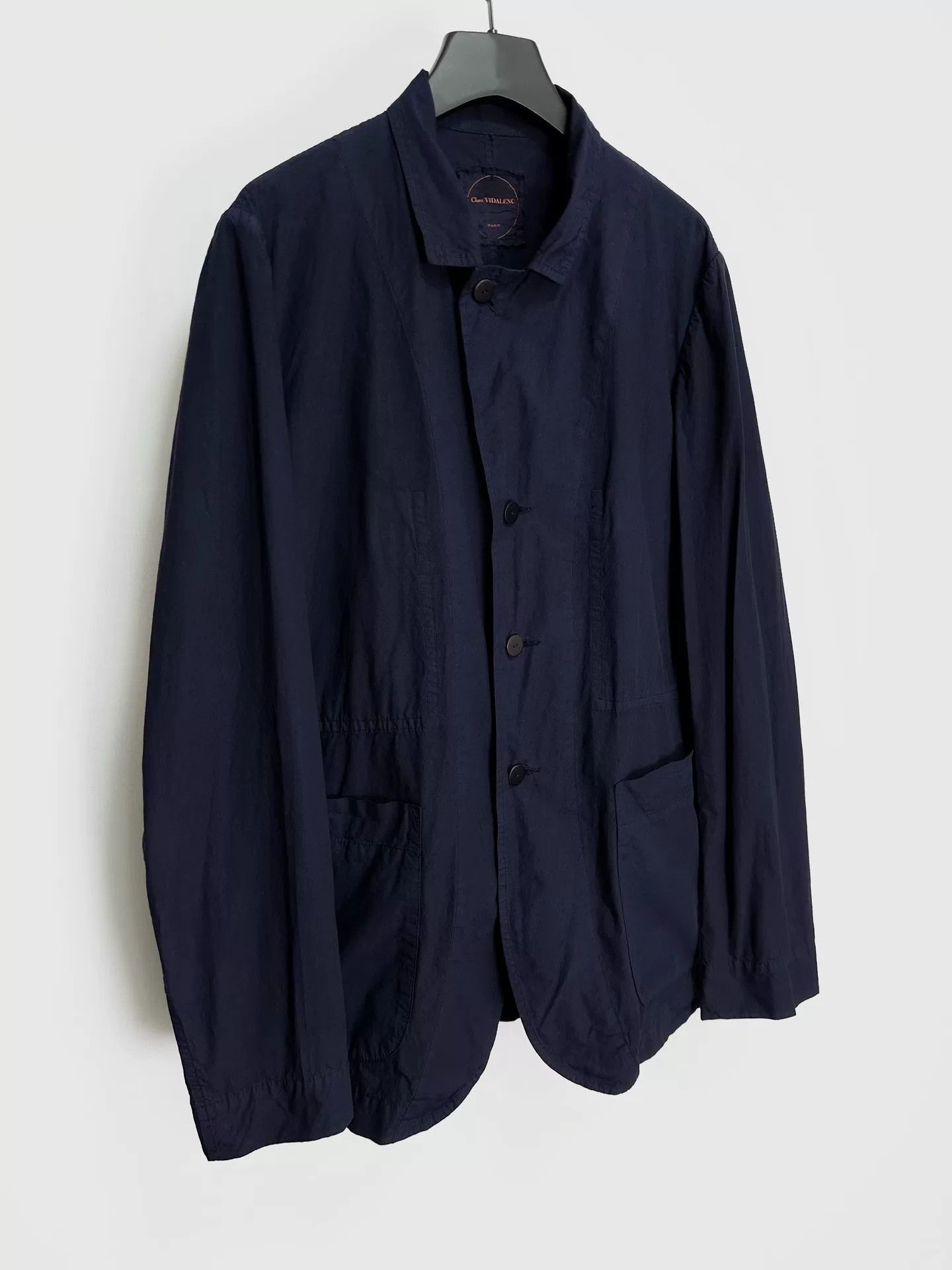 Casey Vidalenc blue dyed cotton jacket from Vidalenc Size US M / EU 48-50 / 2 - 4 Thumbnail