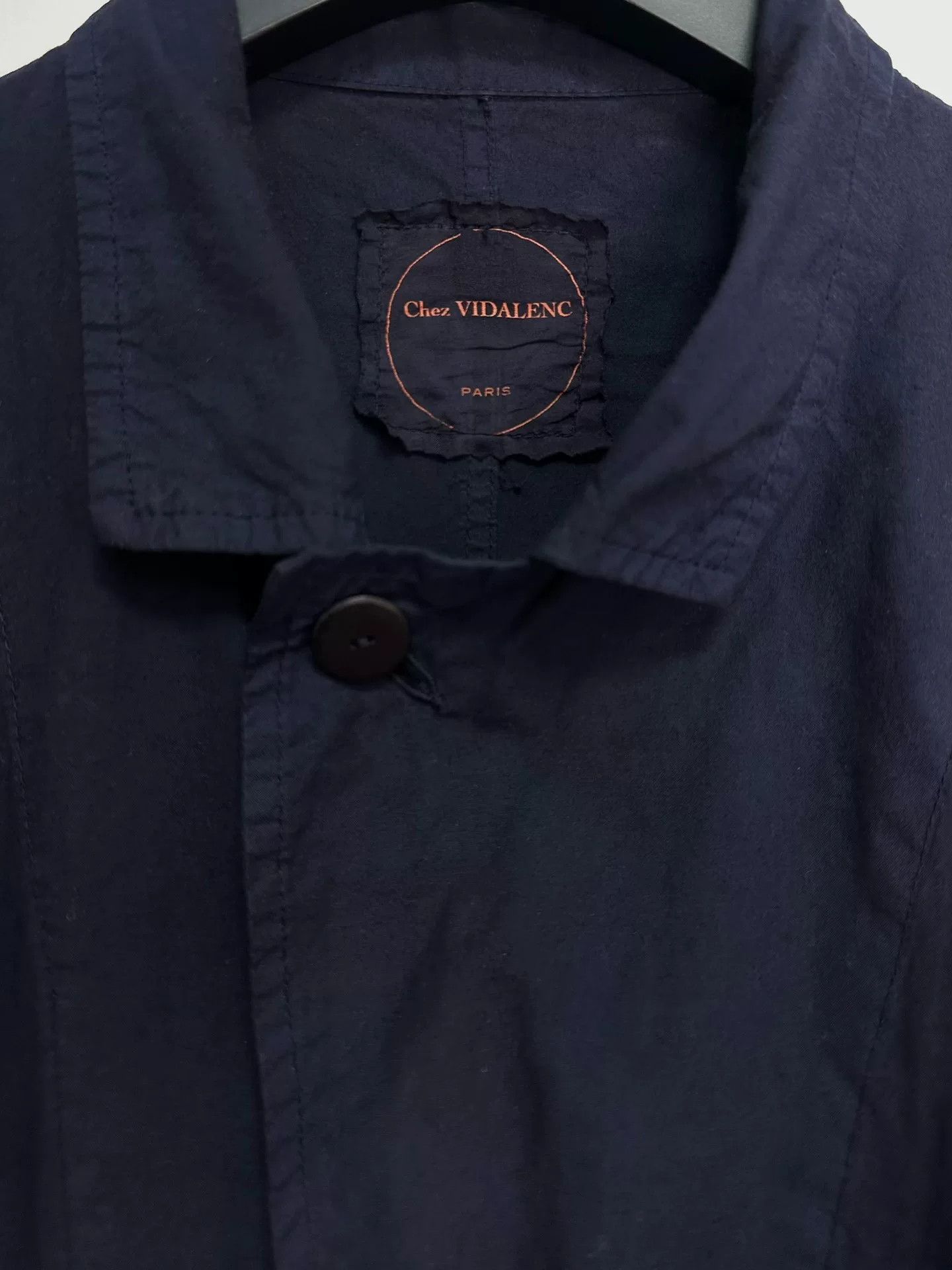 Casey Vidalenc blue dyed cotton jacket from Vidalenc Size US M / EU 48-50 / 2 - 5 Thumbnail