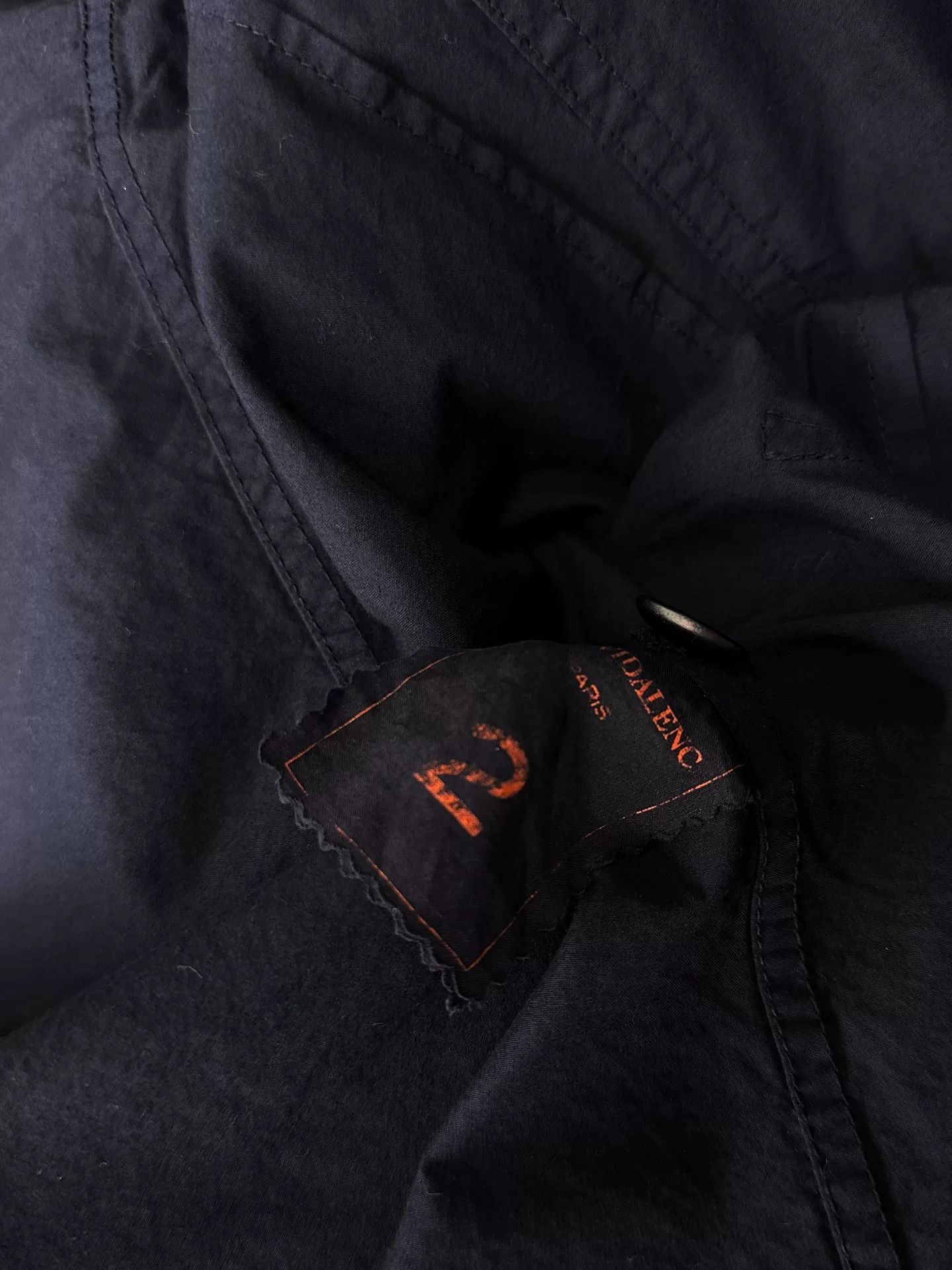 Casey Vidalenc blue dyed cotton jacket from Vidalenc Size US M / EU 48-50 / 2 - 8 Thumbnail