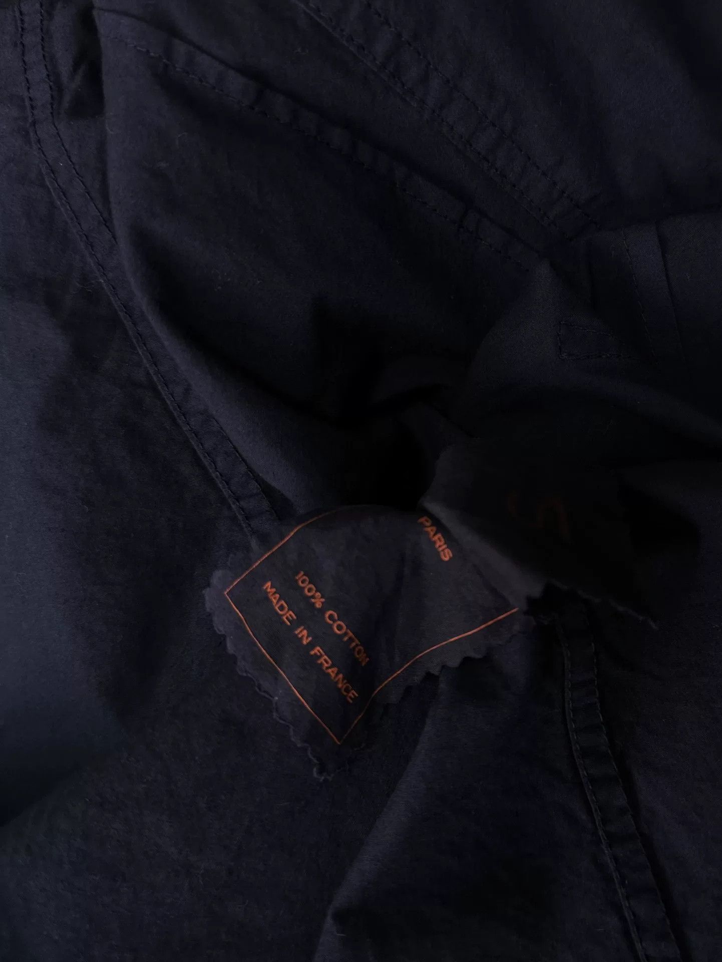 Casey Vidalenc blue dyed cotton jacket from Vidalenc Size US M / EU 48-50 / 2 - 9 Thumbnail