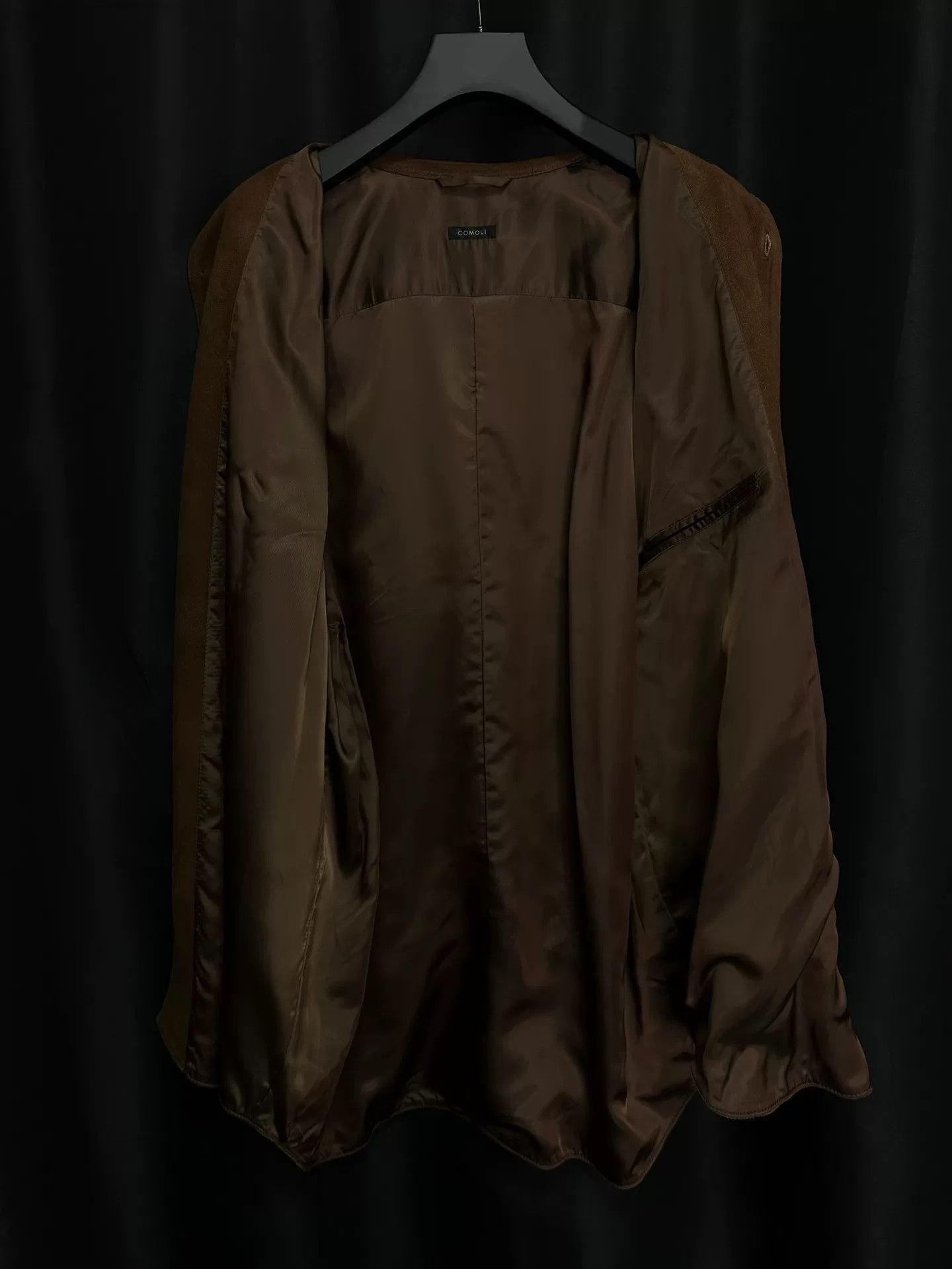 Comoli comoli deep brown deer leather shirt Size US L / EU 52-54 / 3 - 4 Thumbnail