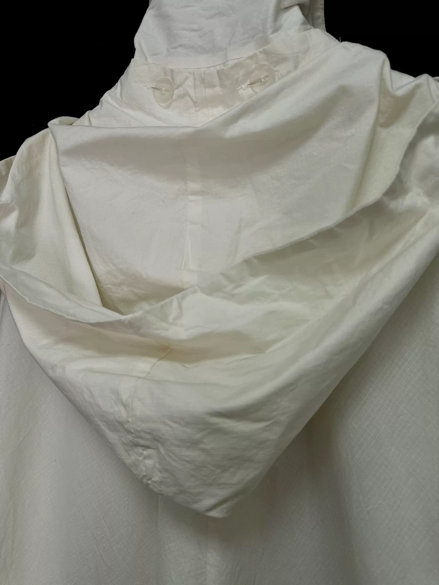 Toogood toogood milk white cotton hooded coat Size XS / US 0-2 / IT 36-38 - 6 Thumbnail
