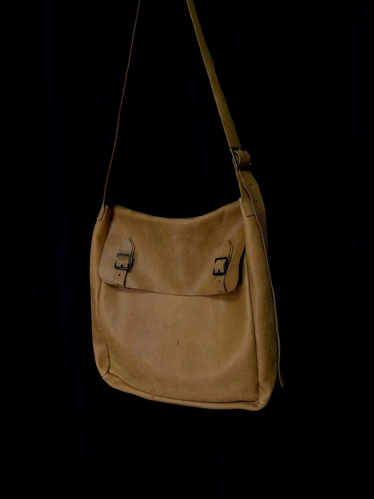 Paul Harnden Shoemakers paul harnden leather messenger bag Size ONE SIZE - 2 Thumbnail