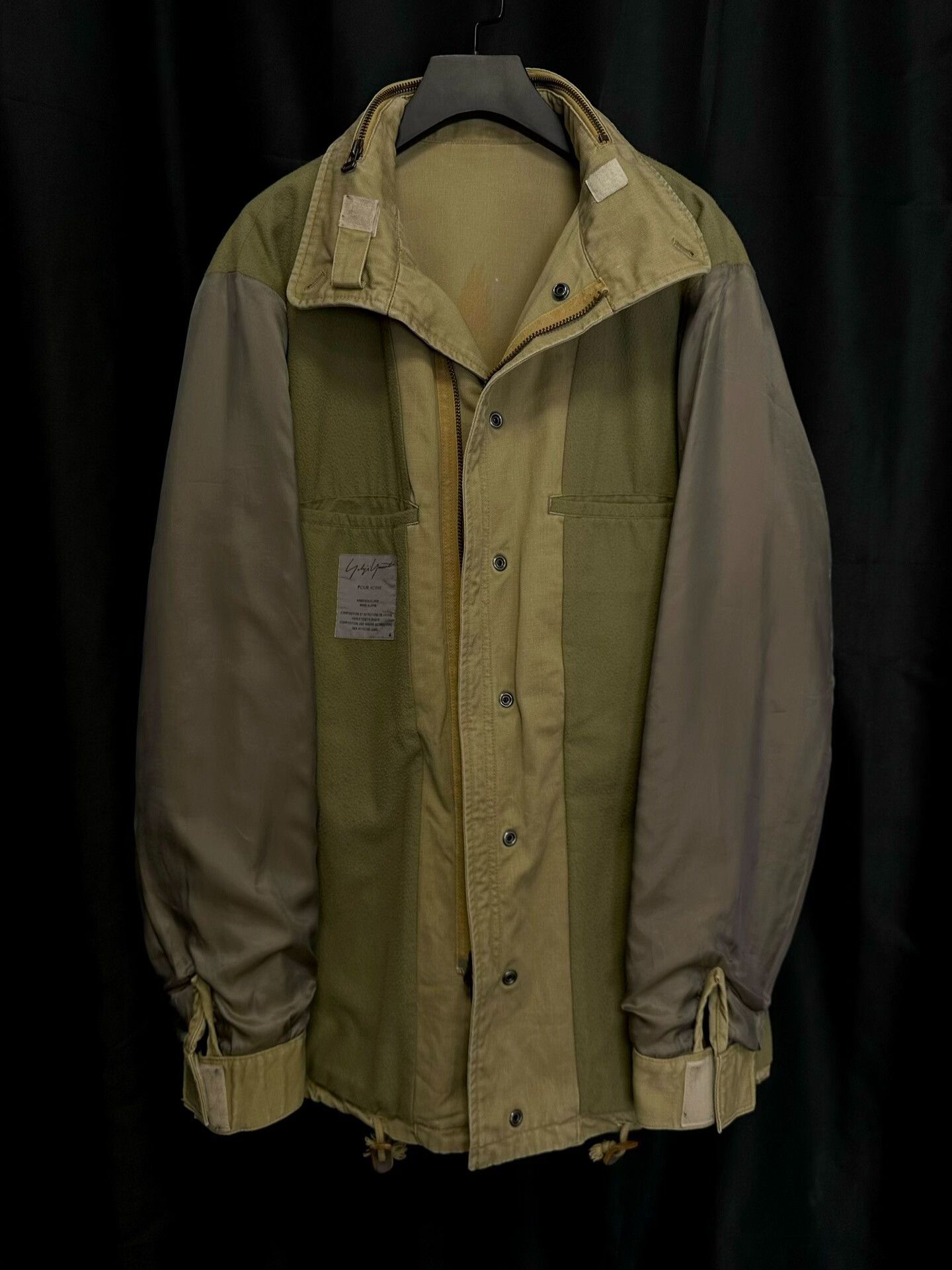 Yohji Yamamoto yohji yamamoto crow m65 outerwear jacket Size US M / EU 48-50 / 2 - 4 Thumbnail
