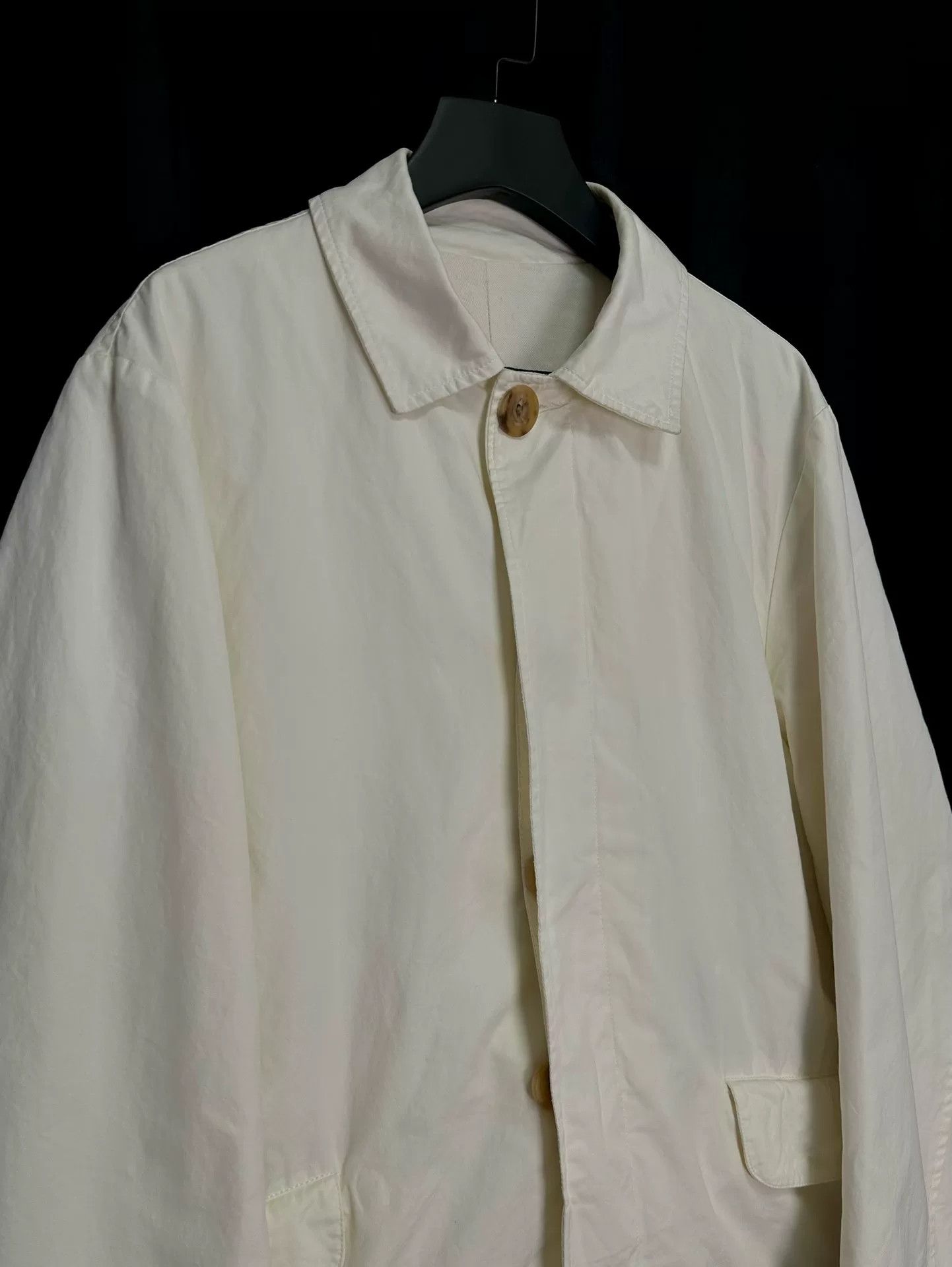 Paul Harnden Shoemakers paul harnden classic mac coat in ivory Size US S / EU 44-46 / 1 - 6 Thumbnail