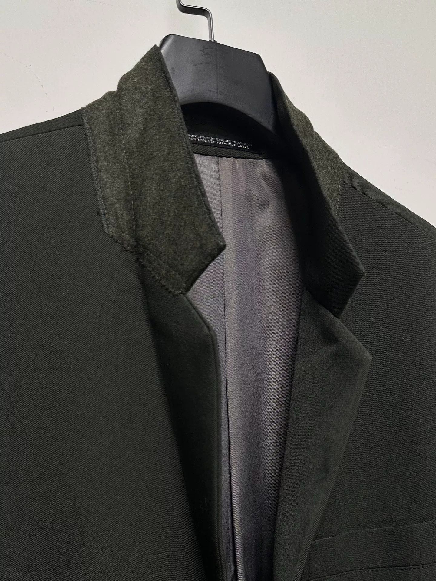 Yohji Yamamoto deep moss green wool long coat Size US S / EU 44-46 / 1 - 6 Thumbnail