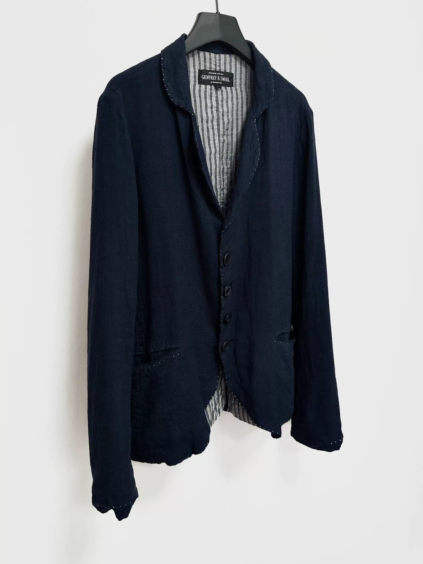 Geoffrey B. Small silk linen blend jacket by Geoffrey B Size US S / EU 44-46 / 1 - 2 Thumbnail