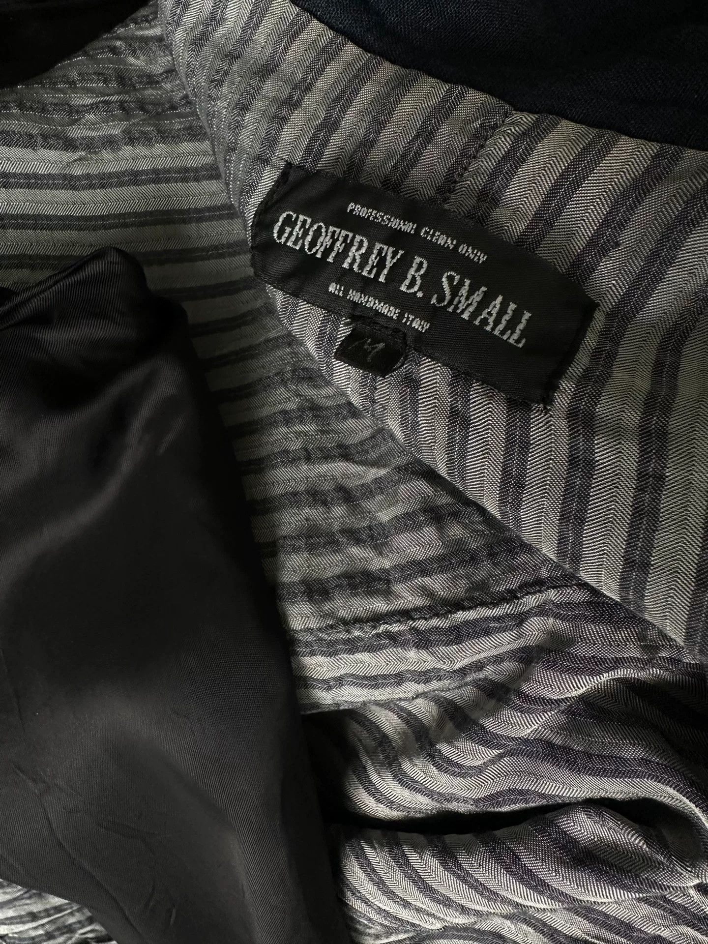 Geoffrey B. Small silk linen blend jacket by Geoffrey B Size US S / EU 44-46 / 1 - 8 Thumbnail