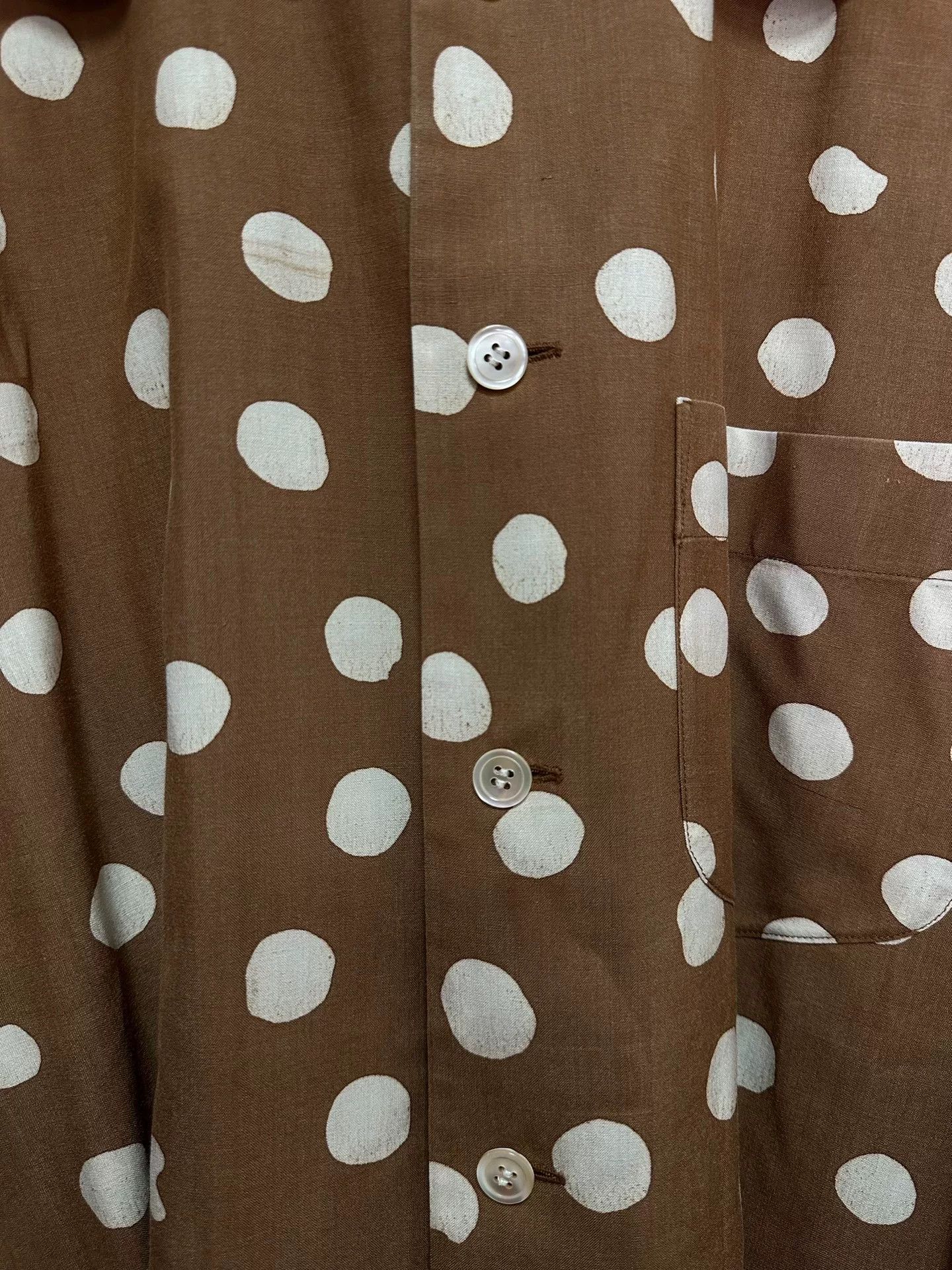 Issey Miyake issey miyake silk polka dot shirt Size XL / US 12-14 / IT 48-50 - 5 Thumbnail