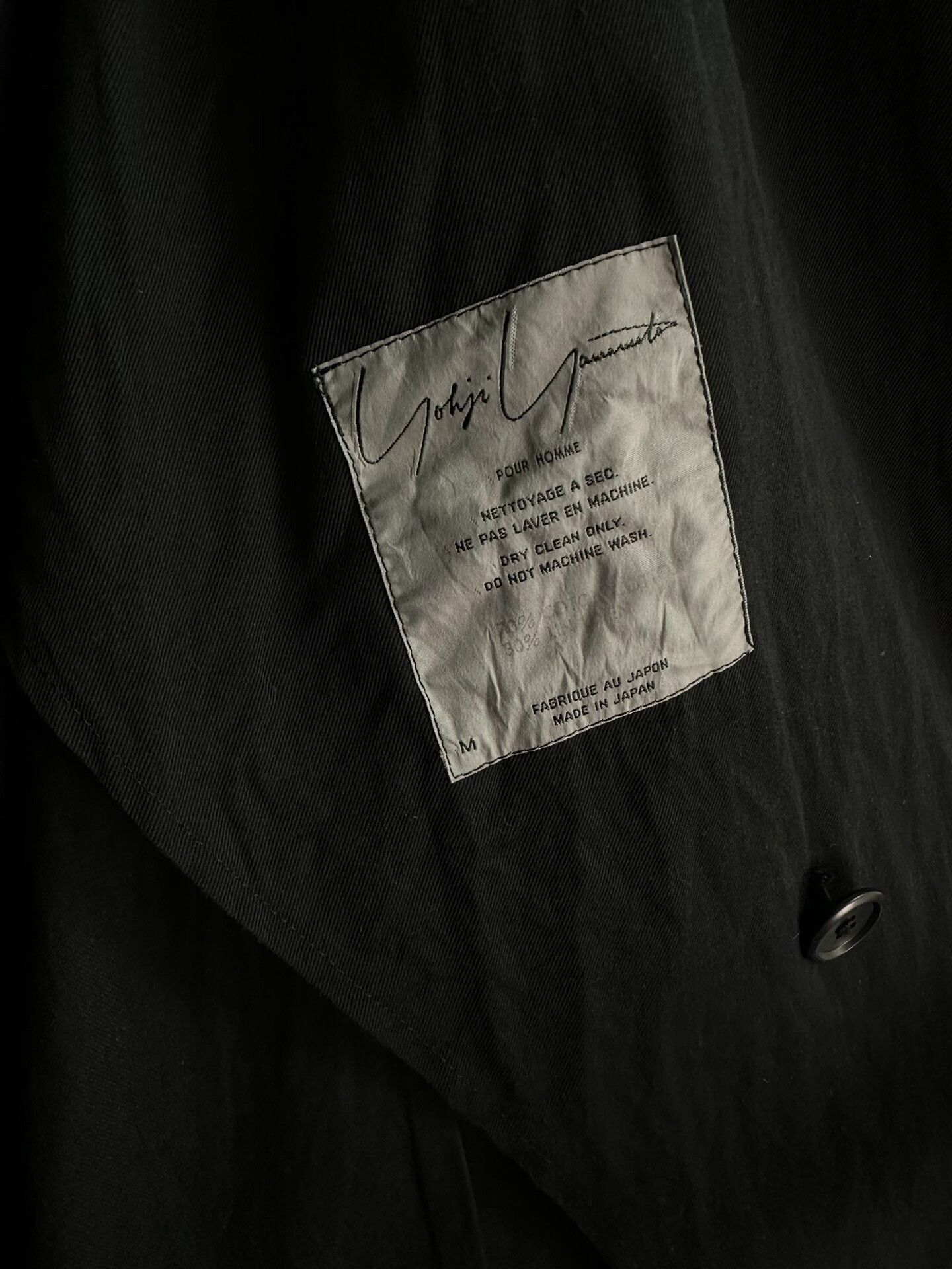 Yohji Yamamoto yohji yamamoto 1984aw early coat Size US M / EU 48-50 / 2 - 4 Thumbnail