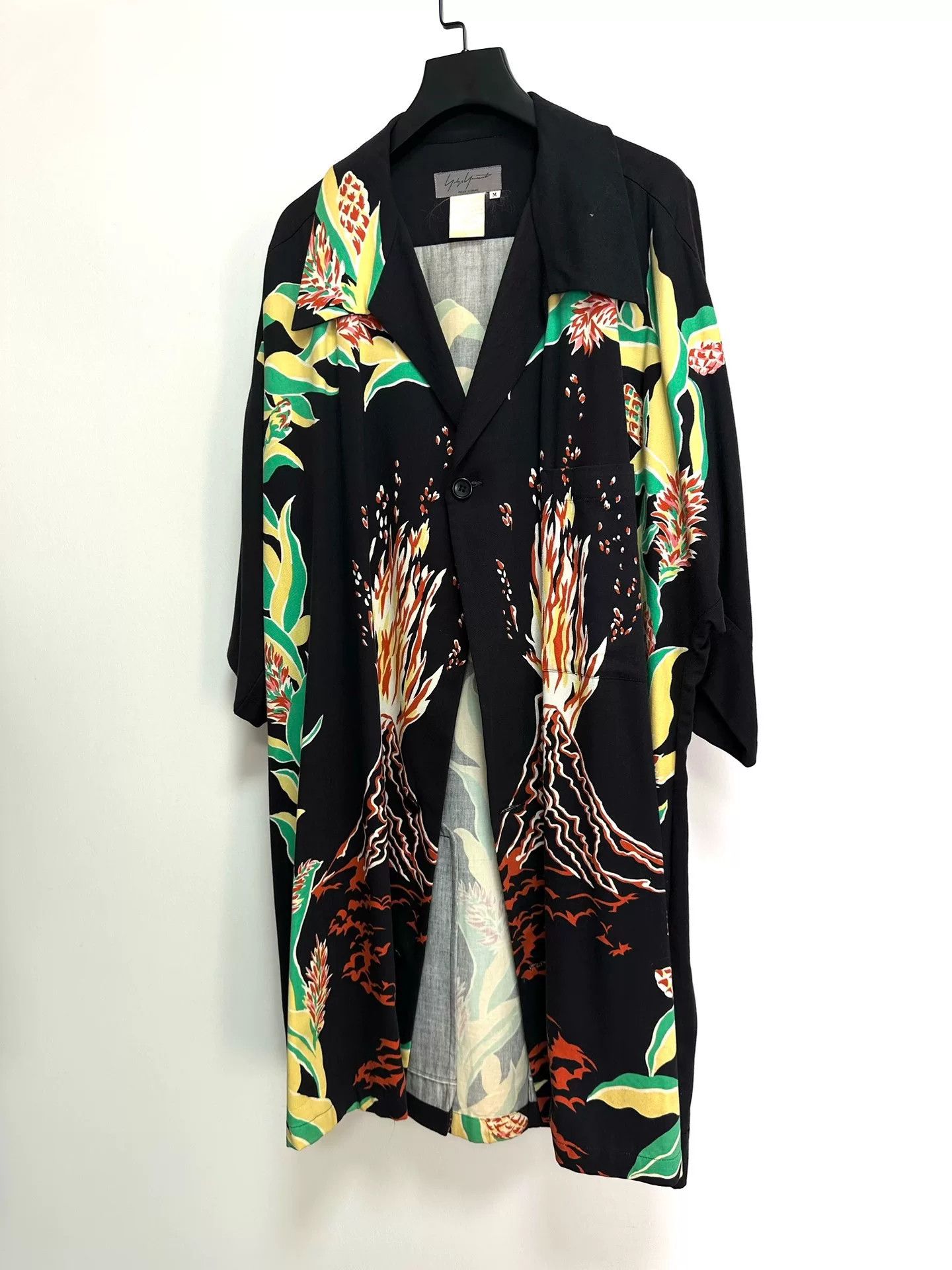 Yohji Yamamoto yohji yamamoto 1997ss volcanic print shirt Size US M / EU 48-50 / 2 - 3 Thumbnail