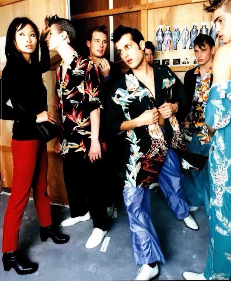 Yohji Yamamoto yohji yamamoto 1997ss volcanic print shirt Size US M / EU 48-50 / 2 - 9 Thumbnail