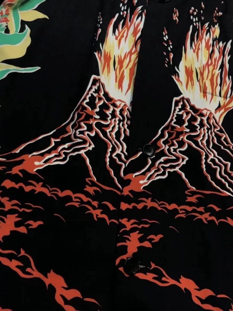 Yohji Yamamoto yohji yamamoto 1997ss volcanic print shirt Size US M / EU 48-50 / 2 - 5 Thumbnail