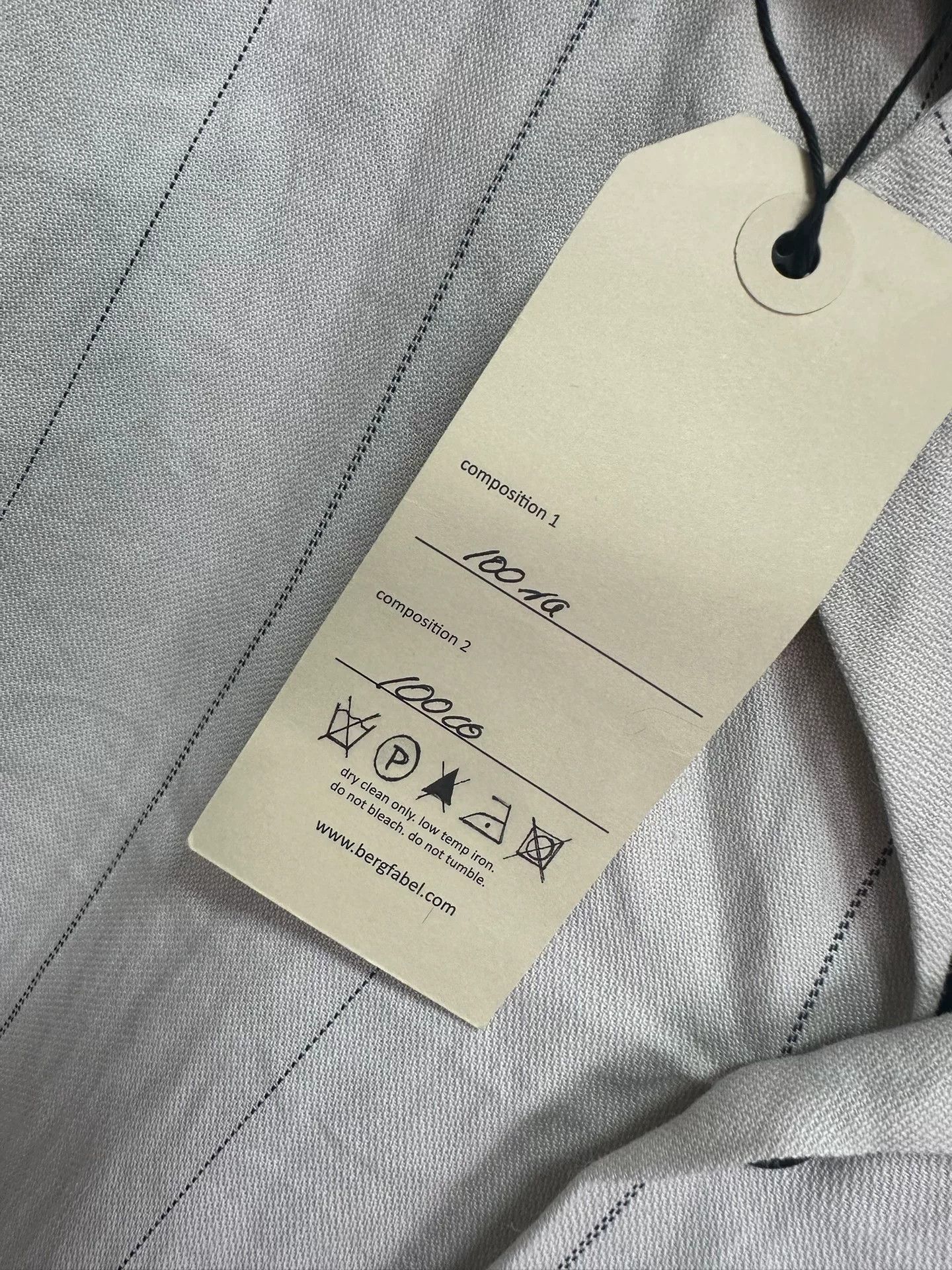 Bergfabel bergfabel lightweight linen jacket 19ss Size US L / EU 52-54 / 3 - 8 Thumbnail