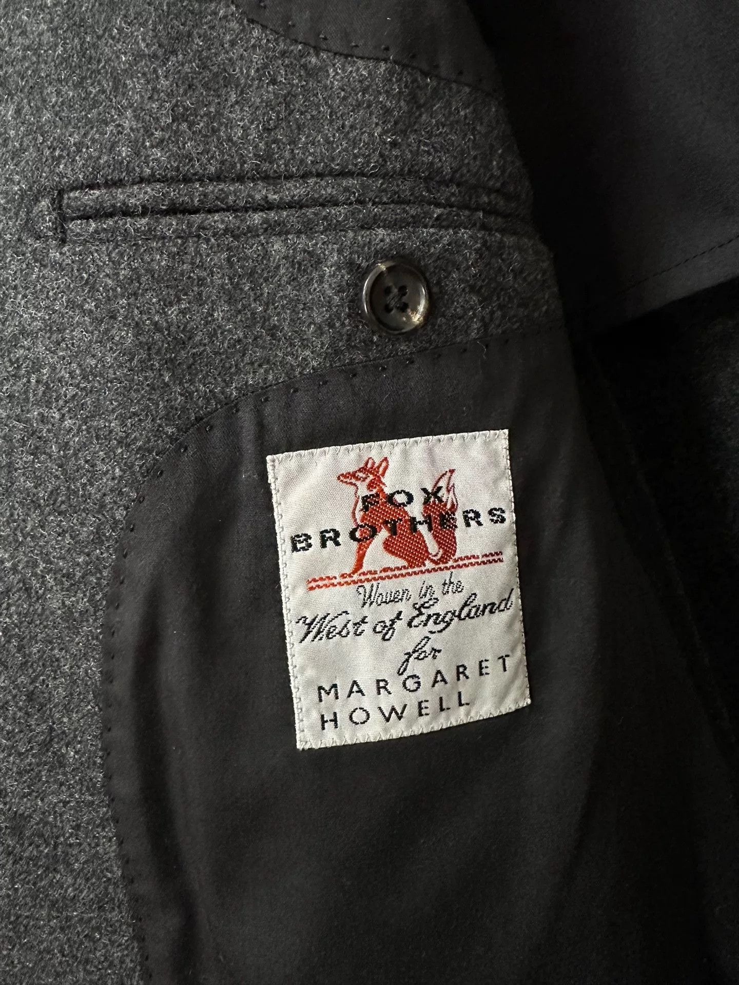 Margaret Howell Margaret Howell Double-Breasted Wool Coat Size L / US 10 / IT 46 - 7 Thumbnail