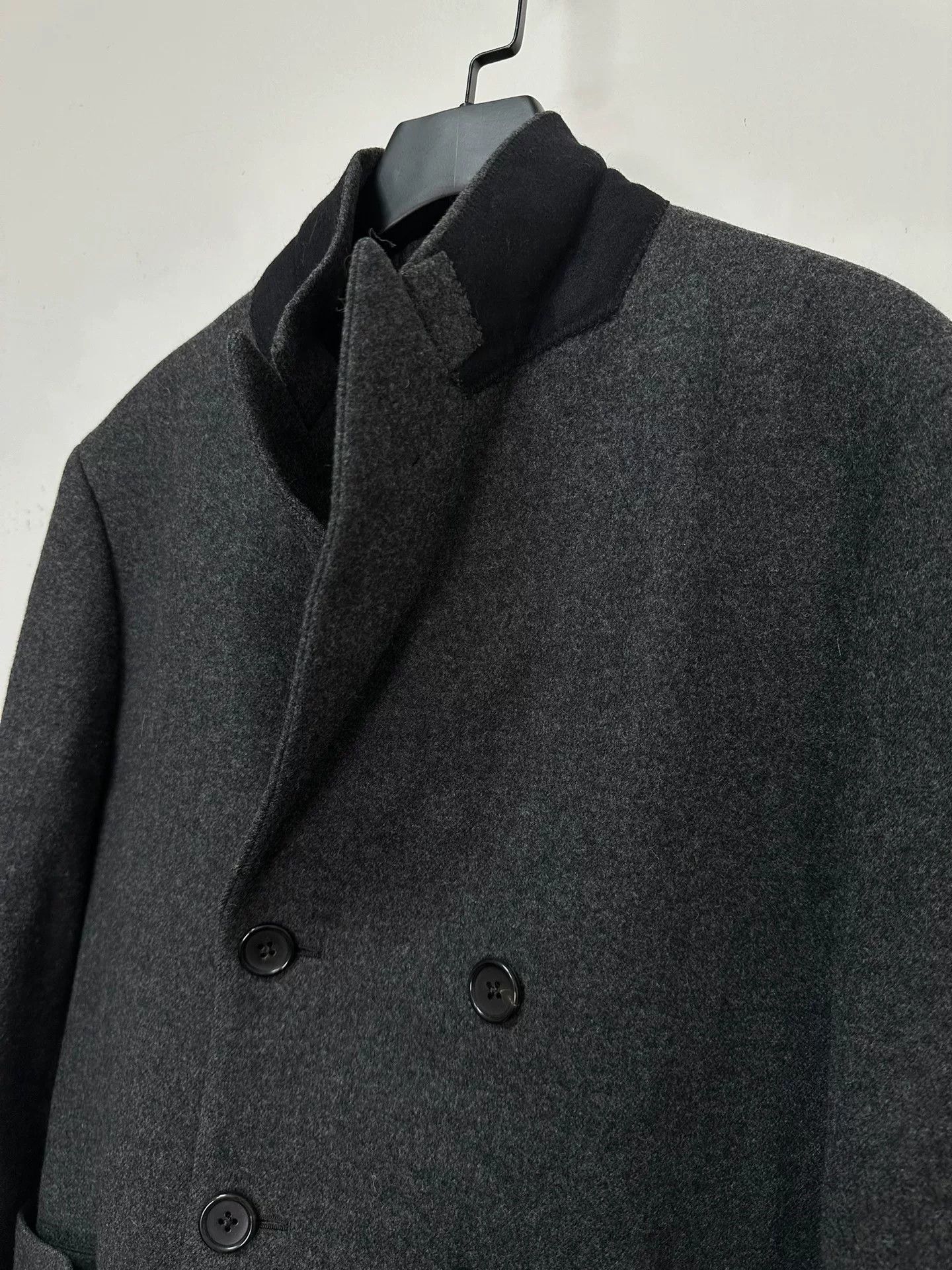 Margaret Howell Margaret Howell Double-Breasted Wool Coat Size L / US 10 / IT 46 - 5 Thumbnail