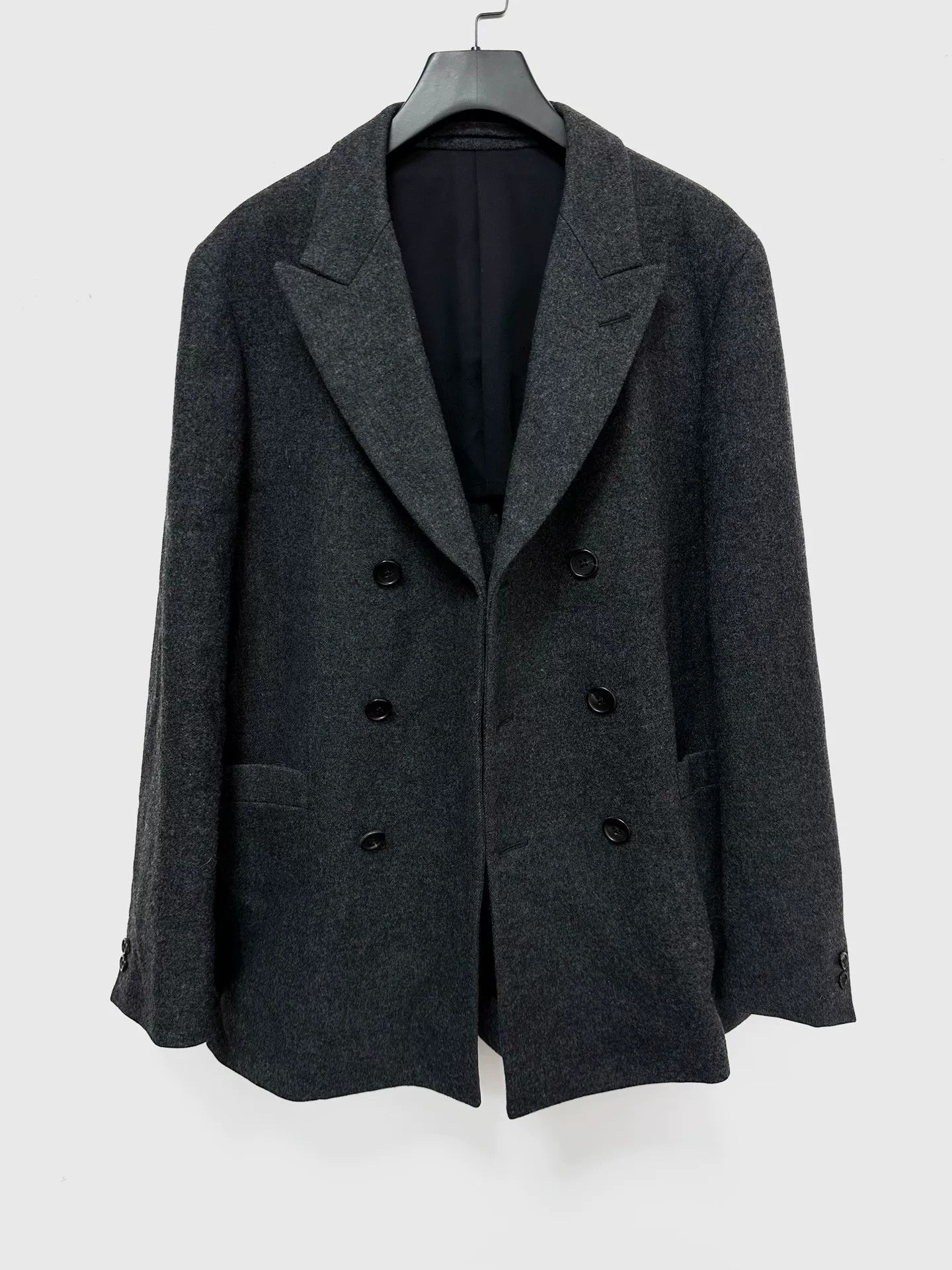 Margaret Howell Margaret Howell Double-Breasted Wool Coat Size L / US 10 / IT 46 - 2 Thumbnail