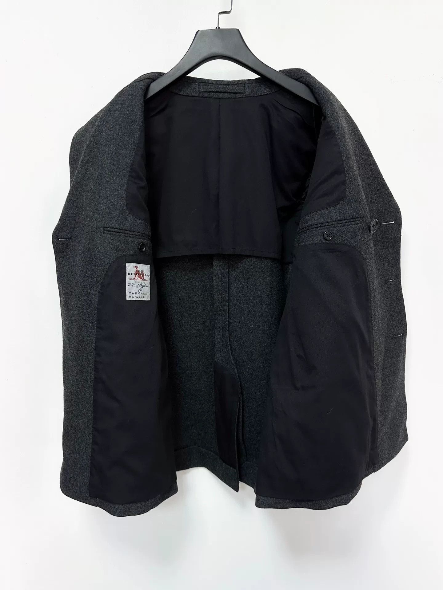Margaret Howell Margaret Howell Double-Breasted Wool Coat Size L / US 10 / IT 46 - 4 Thumbnail