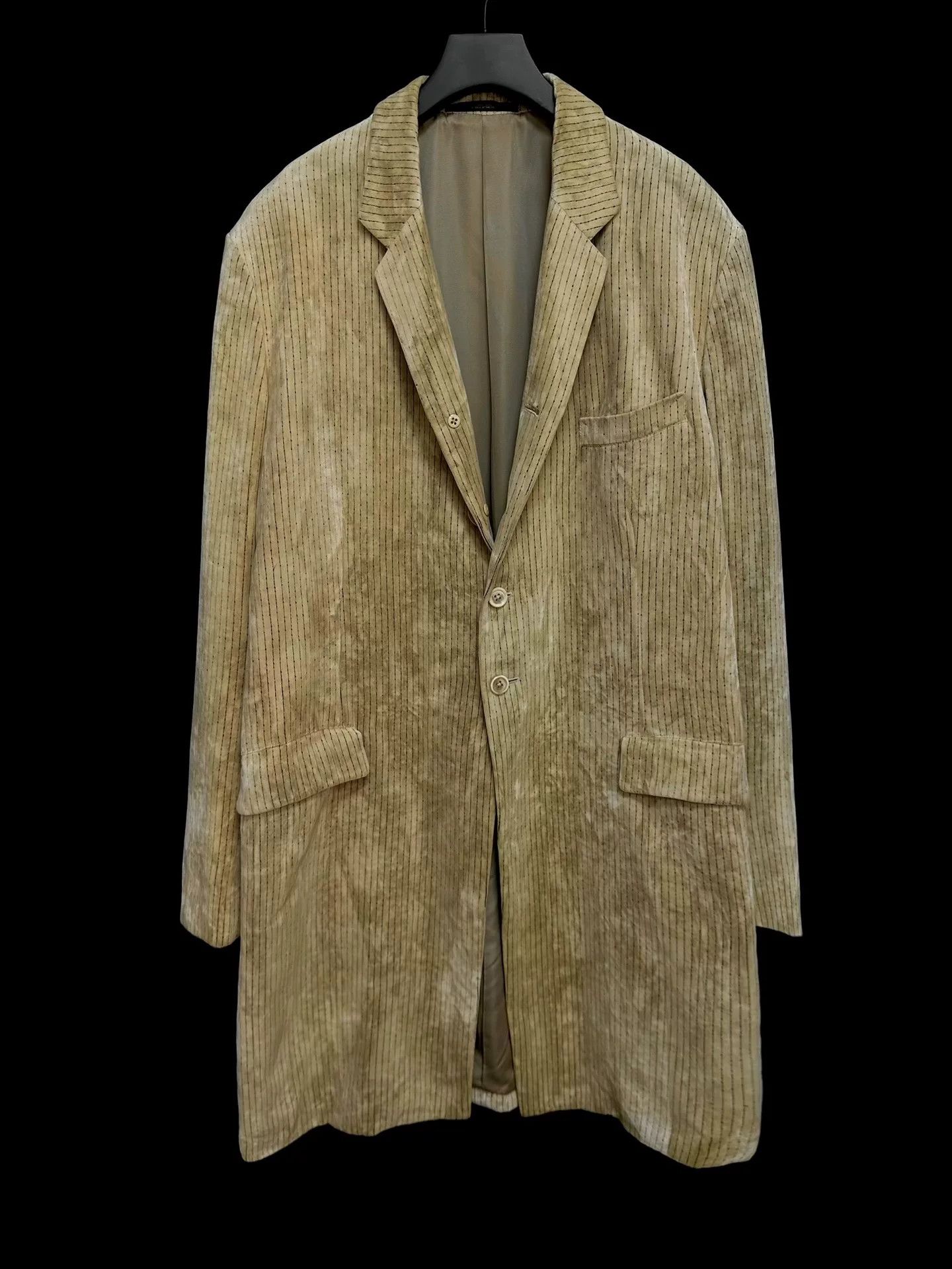 Yohji Yamamoto yohji yamamoto vintage velvet coat Size US M / EU 48-50 / 2 - 2 Thumbnail