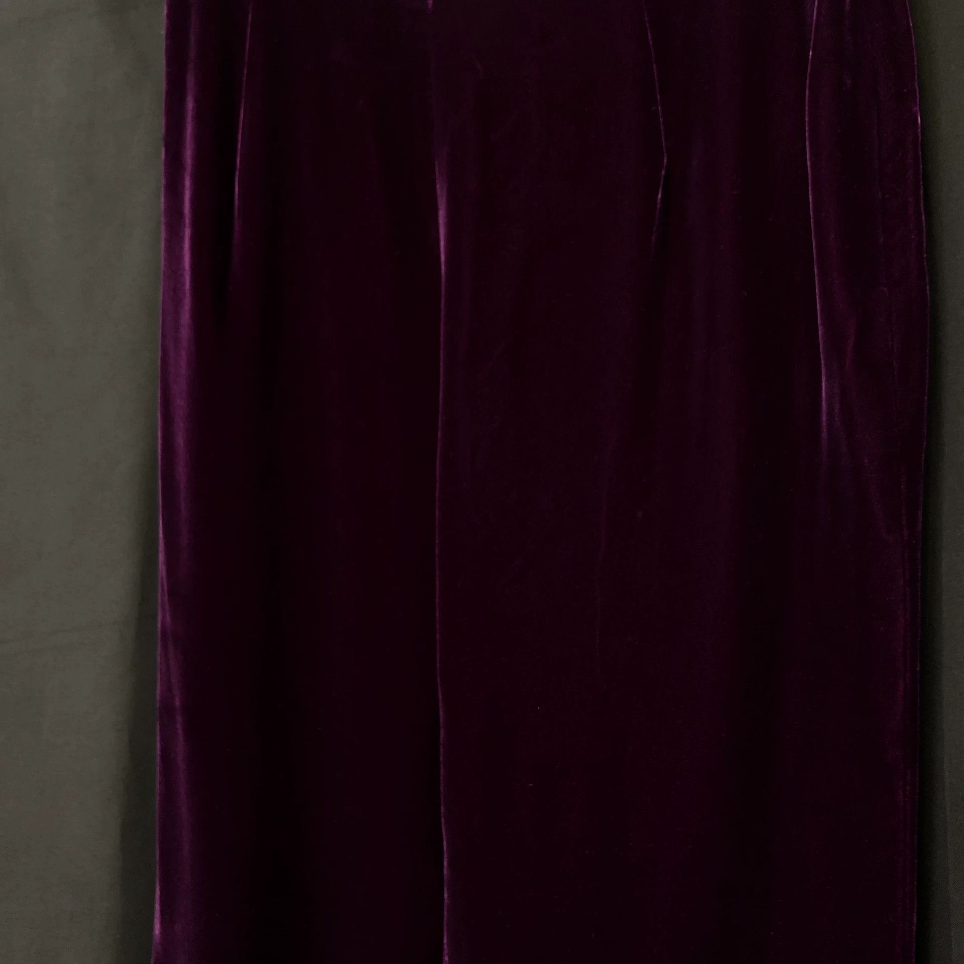 Comme des Garcons purple velvet pants from comme des garçons Size US 36 / EU 52 - 4 Thumbnail