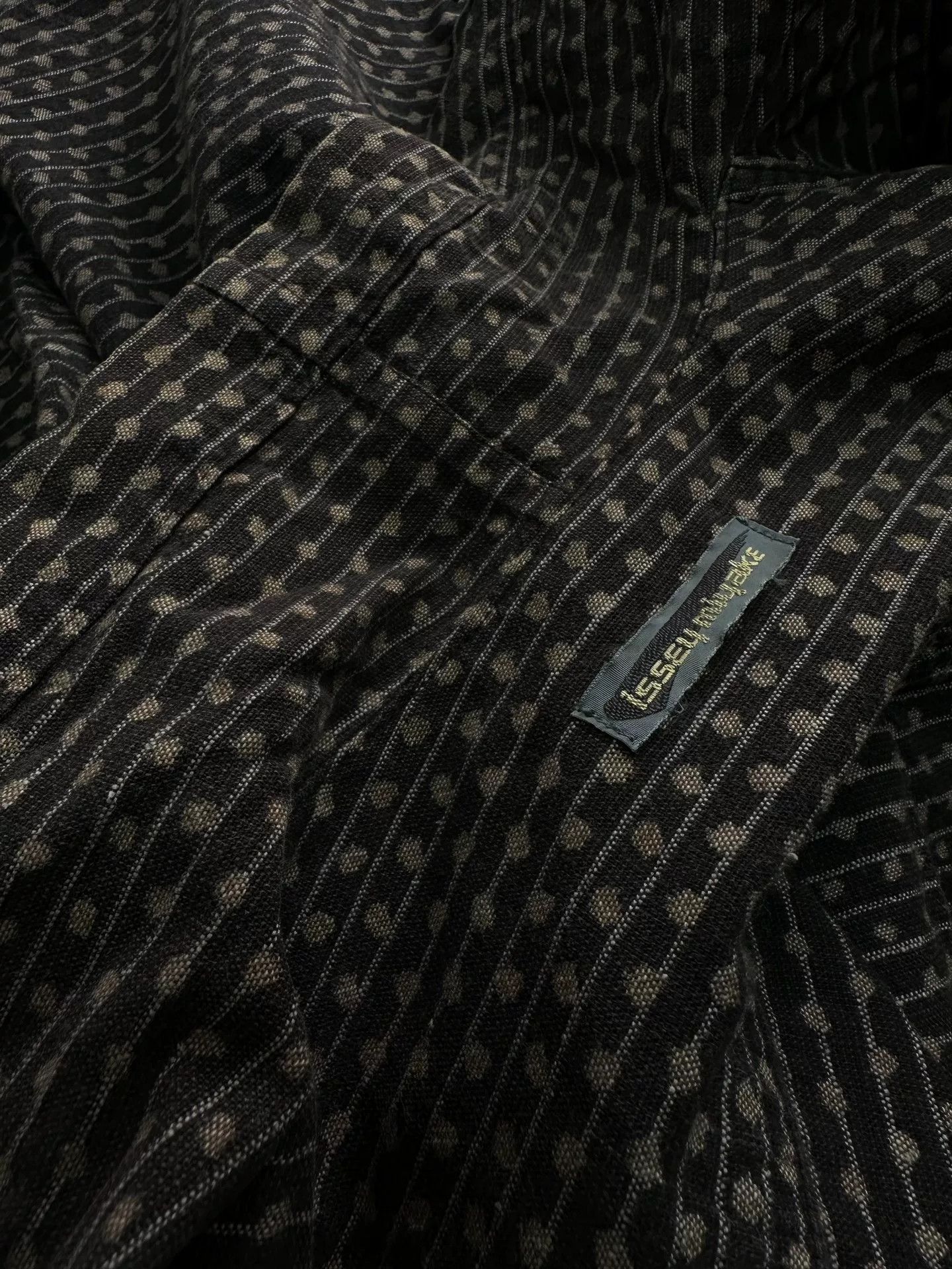 Issey Miyake 1980s Issey Miyake Silk Blend Shirt Size US L / EU 52-54 / 3 - 8 Thumbnail