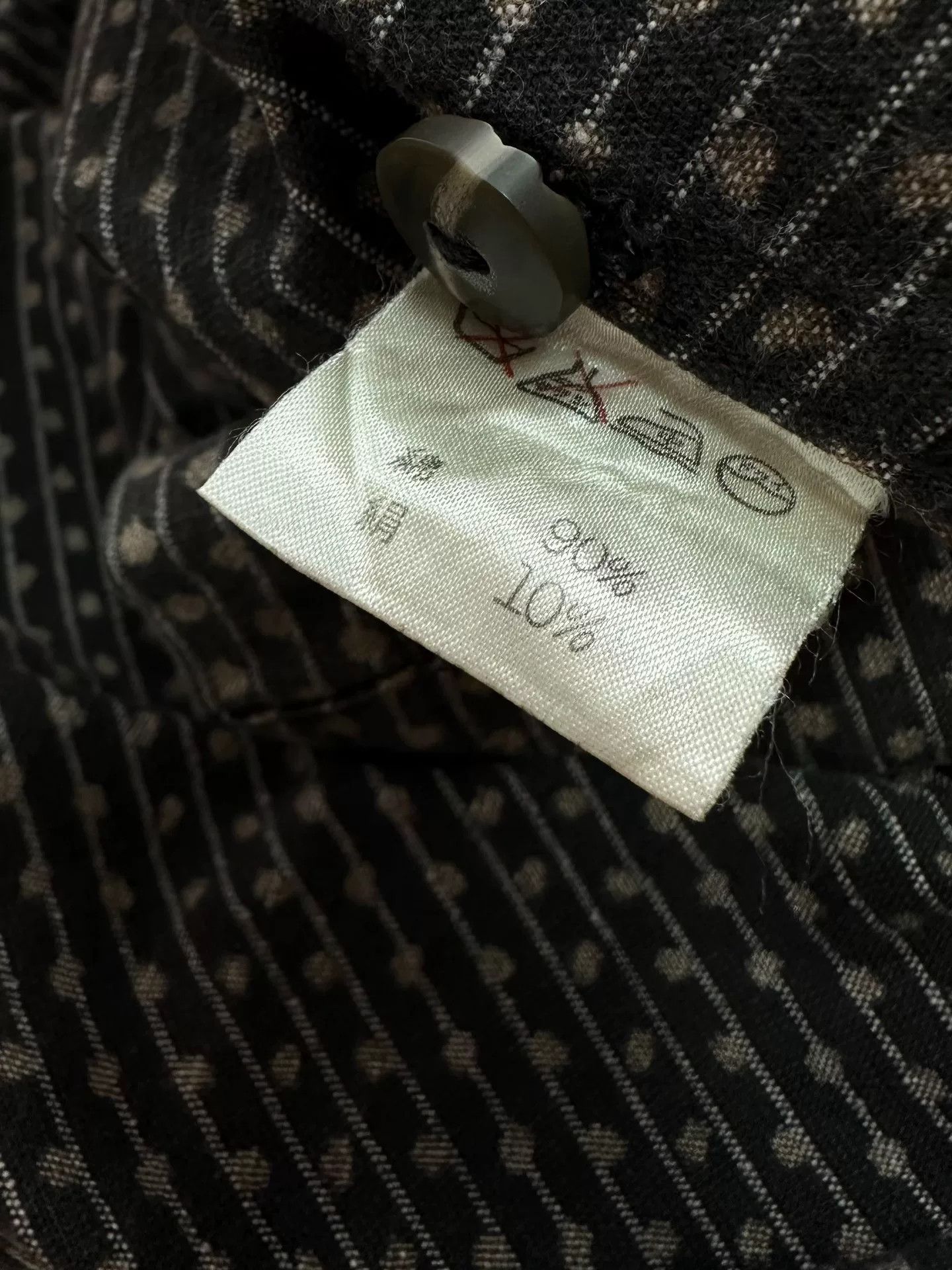 Issey Miyake 1980s Issey Miyake Silk Blend Shirt Size US L / EU 52-54 / 3 - 9 Thumbnail
