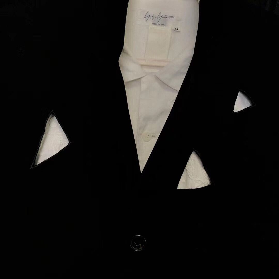 Yohji Yamamoto yohji yamamoto 92ss hollow triangle coat Size US S / EU 44-46 / 1 - 5 Thumbnail