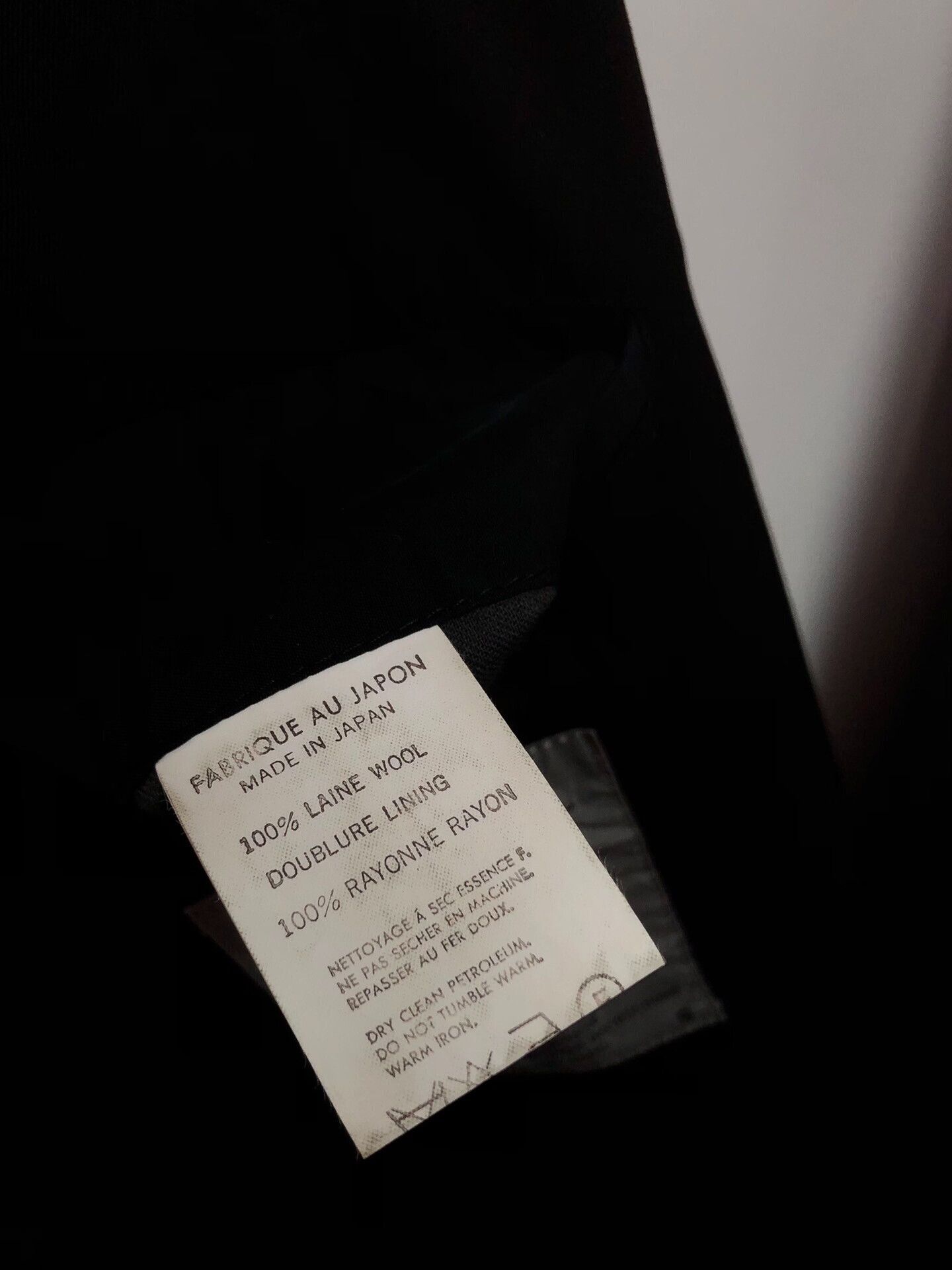 Yohji Yamamoto yohji yamamoto 92ss hollow triangle coat Size US S / EU 44-46 / 1 - 9 Thumbnail