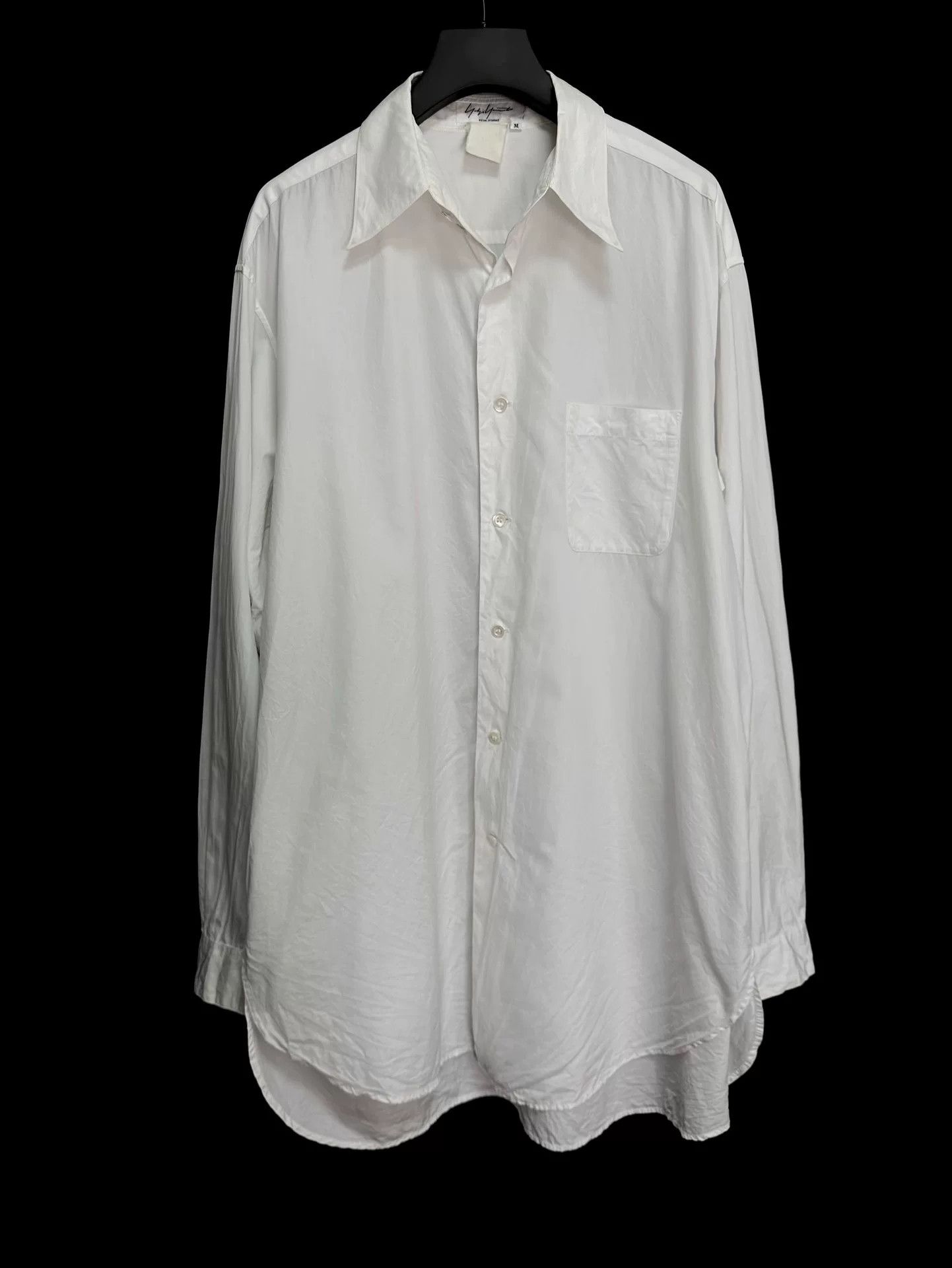 Yohji Yamamoto yohji yamamoto white cotton shirt Size US M / EU 48-50 / 2 - 3 Thumbnail