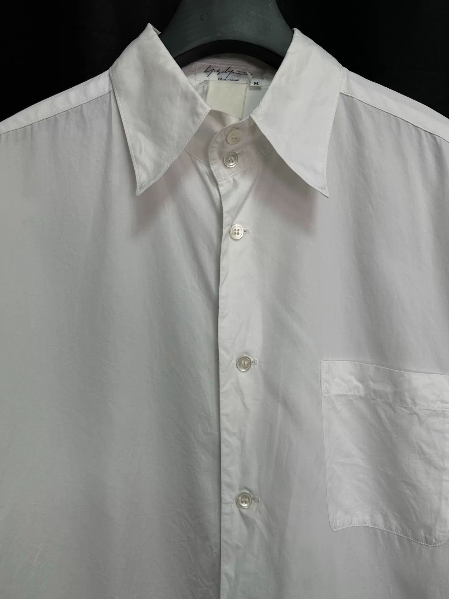 Yohji Yamamoto yohji yamamoto white cotton shirt Size US M / EU 48-50 / 2 - 6 Thumbnail