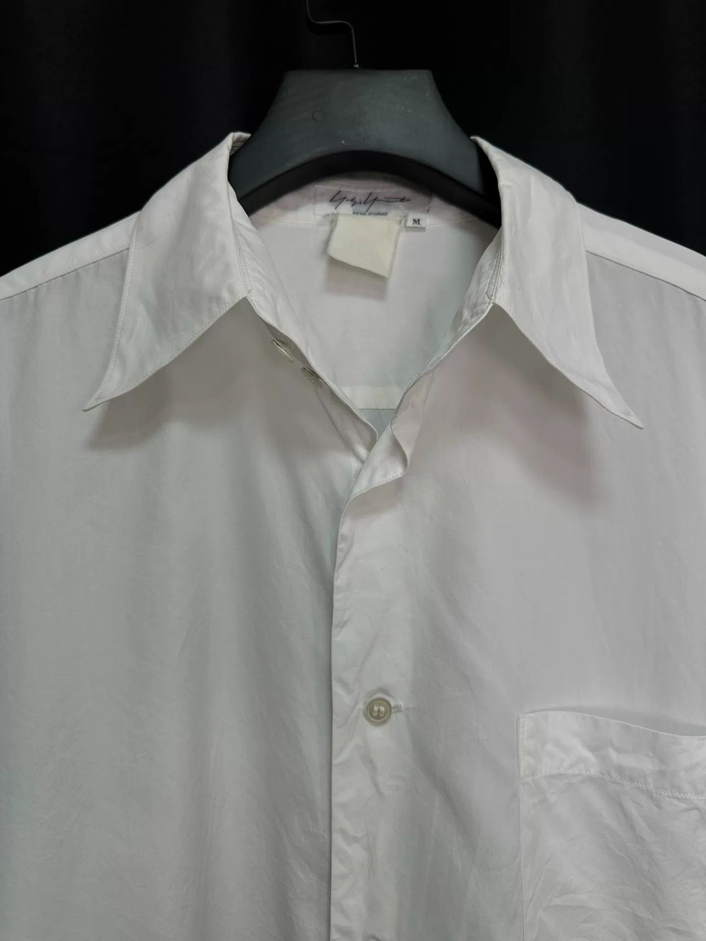 Yohji Yamamoto yohji yamamoto white cotton shirt Size US M / EU 48-50 / 2 - 5 Thumbnail