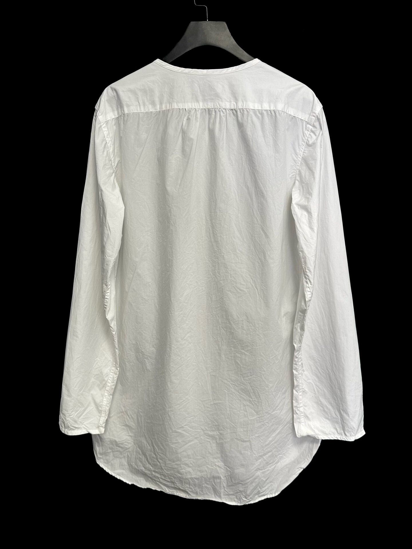 Bergfabel bergfabel collarless paper cotton shirt Size US M / EU 48-50 / 2 - 4 Thumbnail
