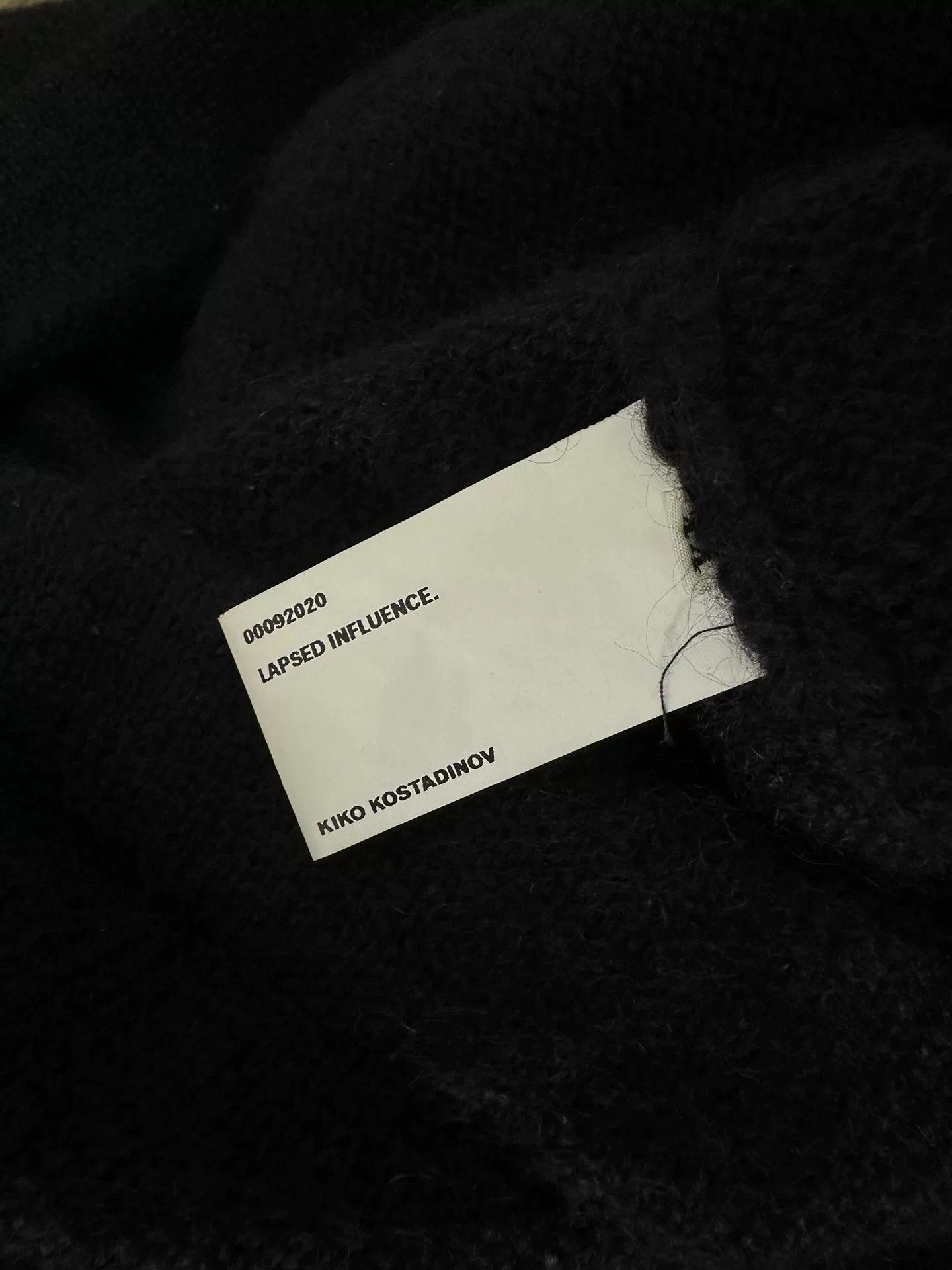 Kiko Kostadinov limited edition black sweater by Kiko Kostadinov Size US L / EU 52-54 / 3 - 5 Thumbnail