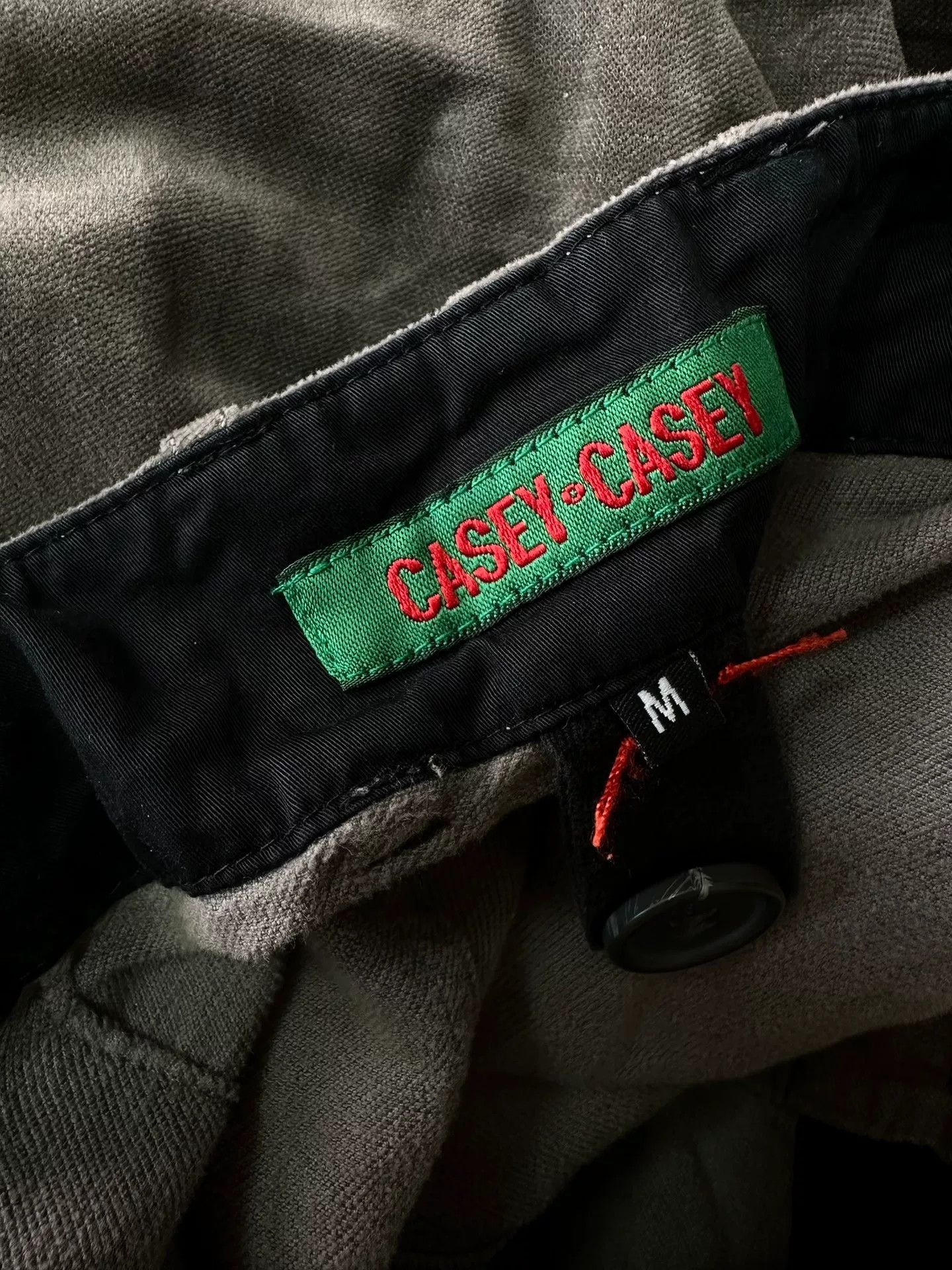 Casey Casey gray velvet pants by casey casey Size US 31 - 6 Thumbnail