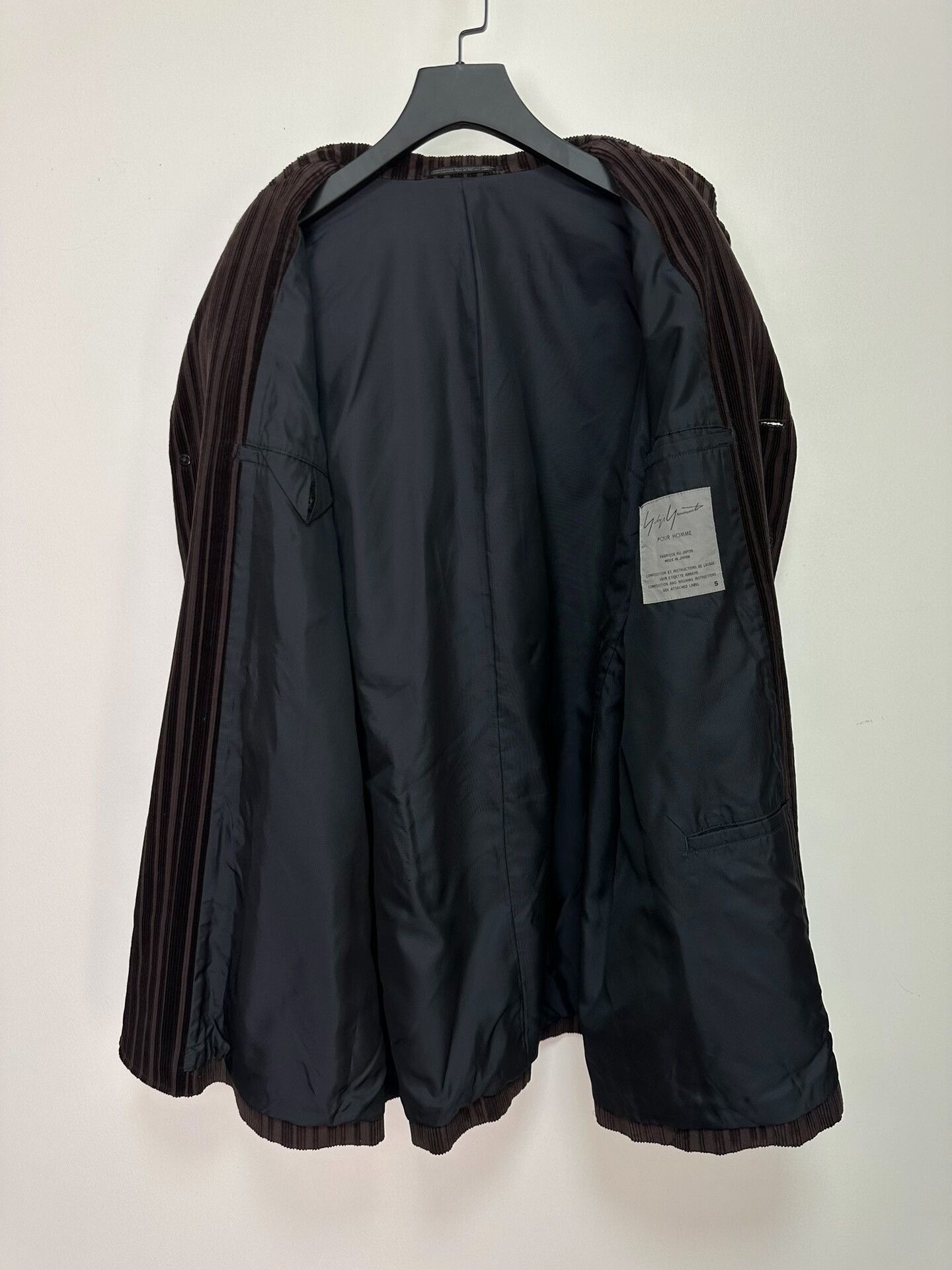 Yohji Yamamoto yohji yamamoto 96aw corduroy jacket Size US S / EU 44-46 / 1 - 5 Thumbnail