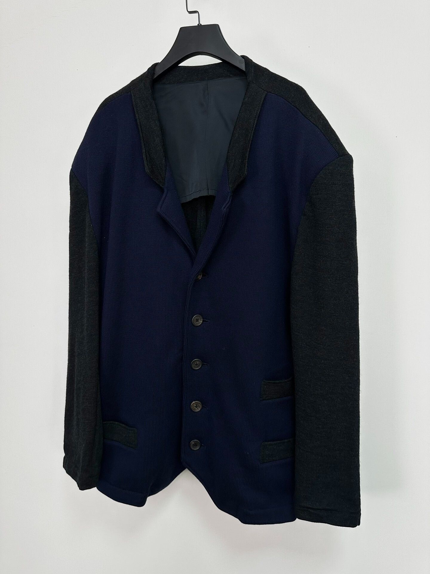 Yohji Yamamoto yohji yamamoto 1980s blue wool jacket Size US M / EU 48-50 / 2 - 3 Thumbnail