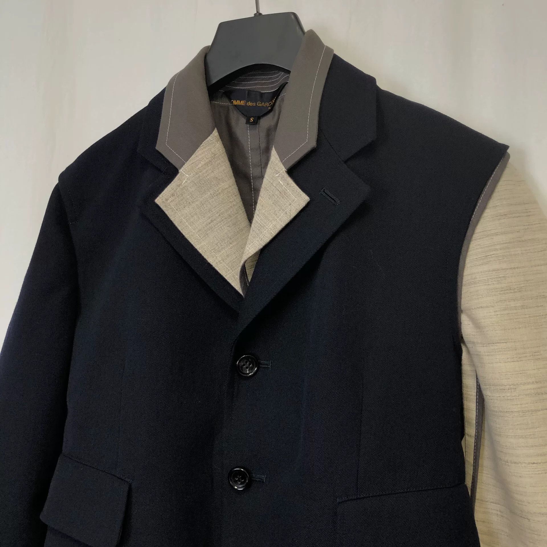 Comme des Garcons comme des garcons fusion deconstructed jacket Size US S / EU 44-46 / 1 - 5 Thumbnail