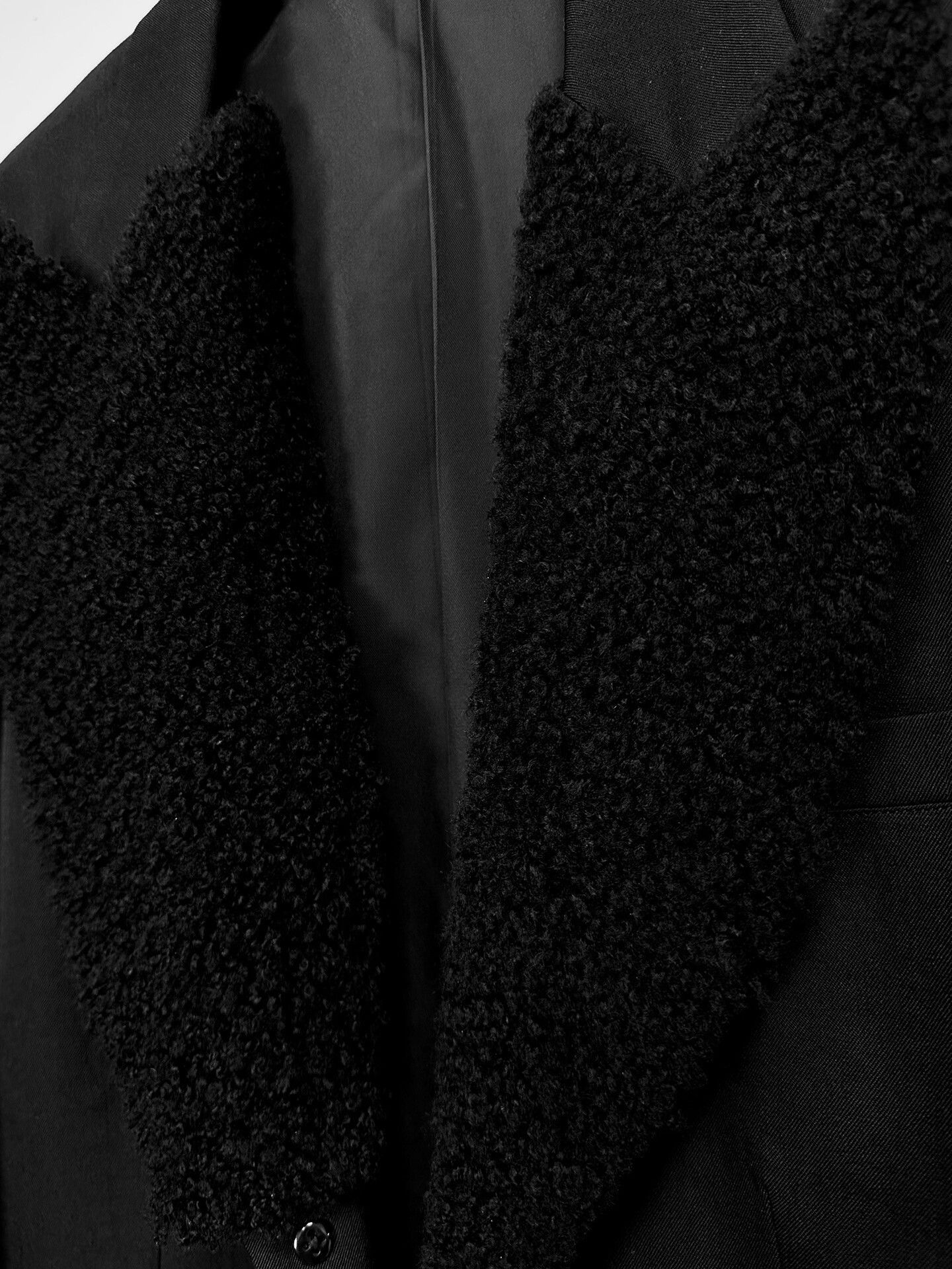 Yohji Yamamoto yohji yamamoto 93aw fur collar coat Size US M / EU 48-50 / 2 - 7 Thumbnail