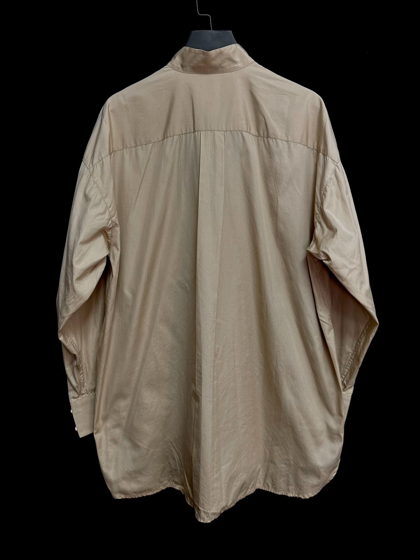 Issey Miyake issey miyake 1980s beige stand-collar shirt Size US M / EU 48-50 / 2 - 2 Thumbnail
