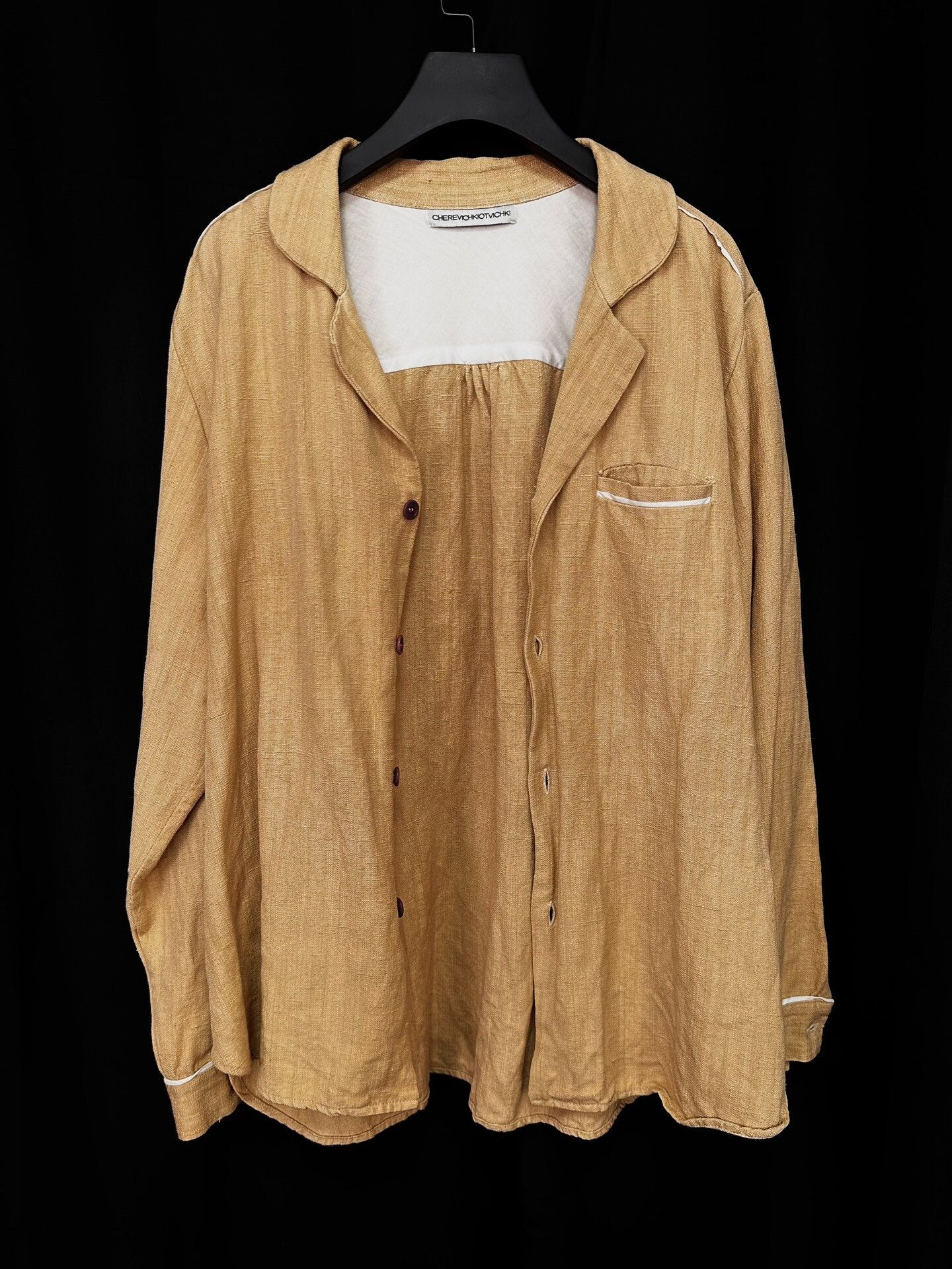 Cherevichkiotvichki cherevichkiotvichki linen shirt jacket Size US L / EU 52-54 / 3 - 4 Thumbnail