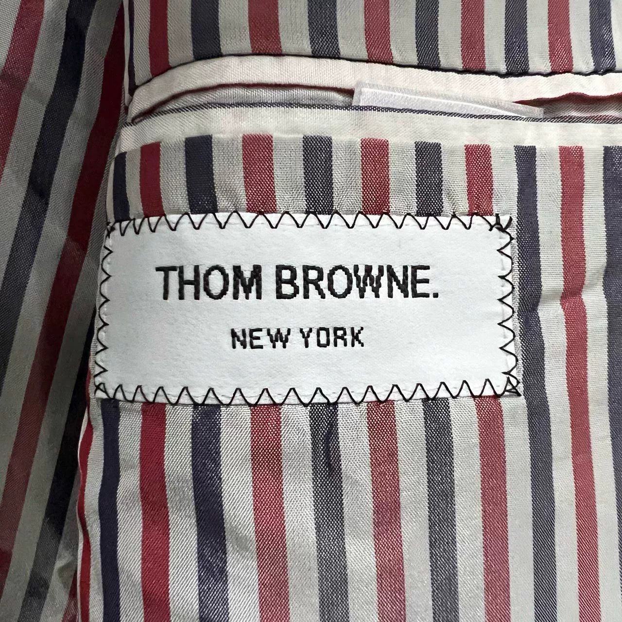 Thom Browne thom browne navy whale embroidered blazer Size US M / EU 48-50 / 2 - 3 Thumbnail